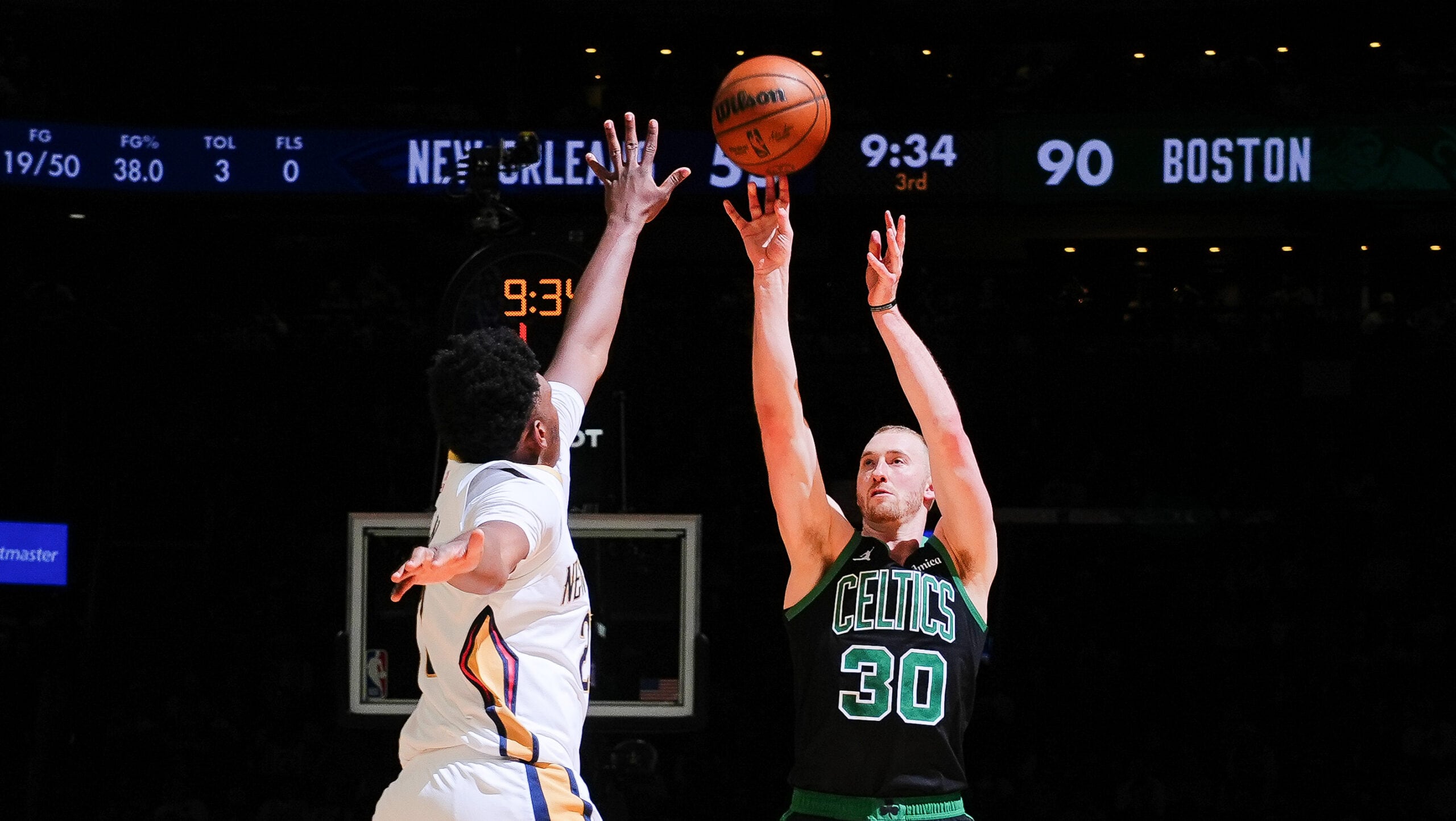 Boston Celtics igualan récord de la NBA con 29 triples en la victoria sobre los Pelicans