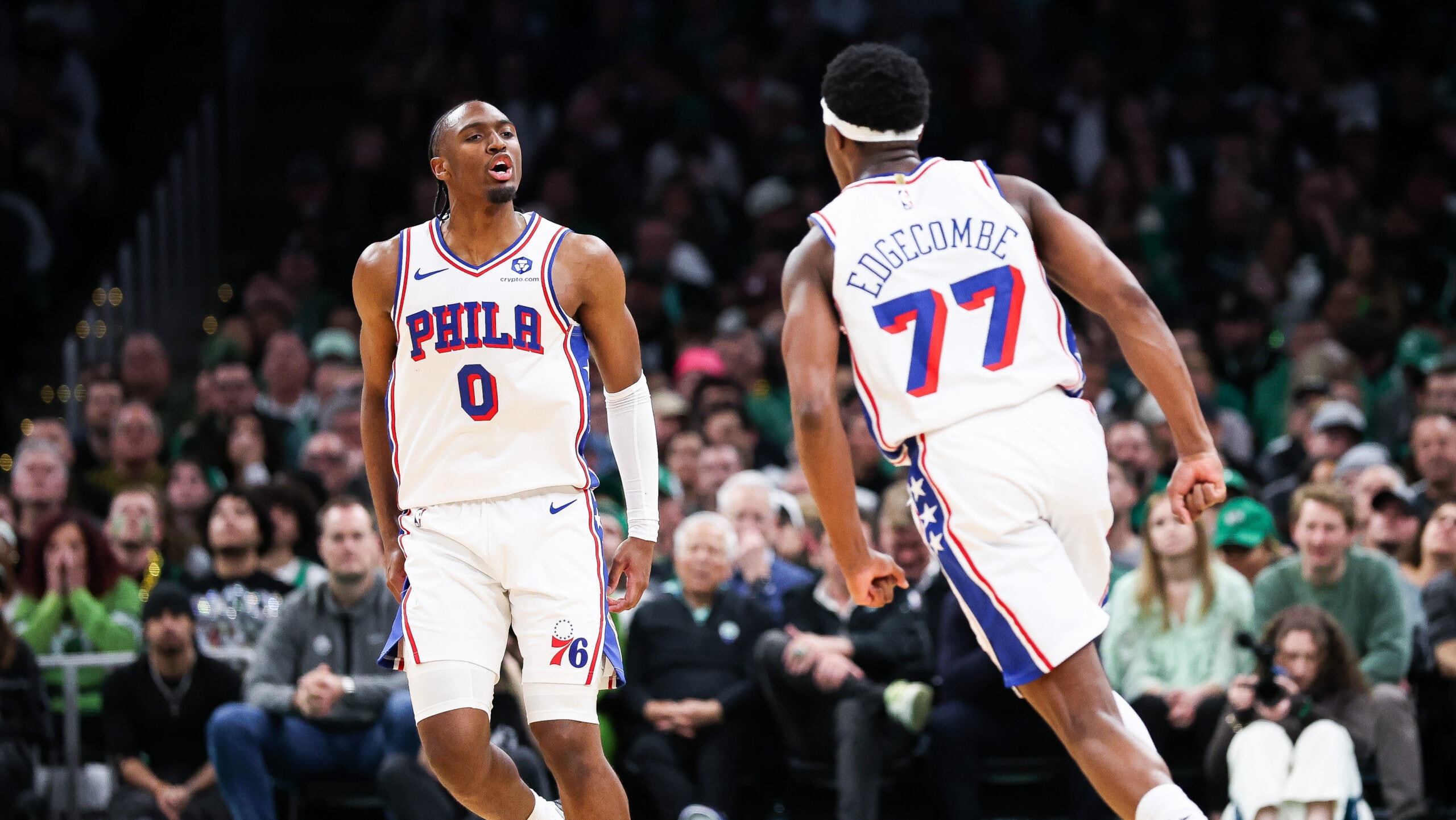 Backcourt steals spotlight to help 76ers even series