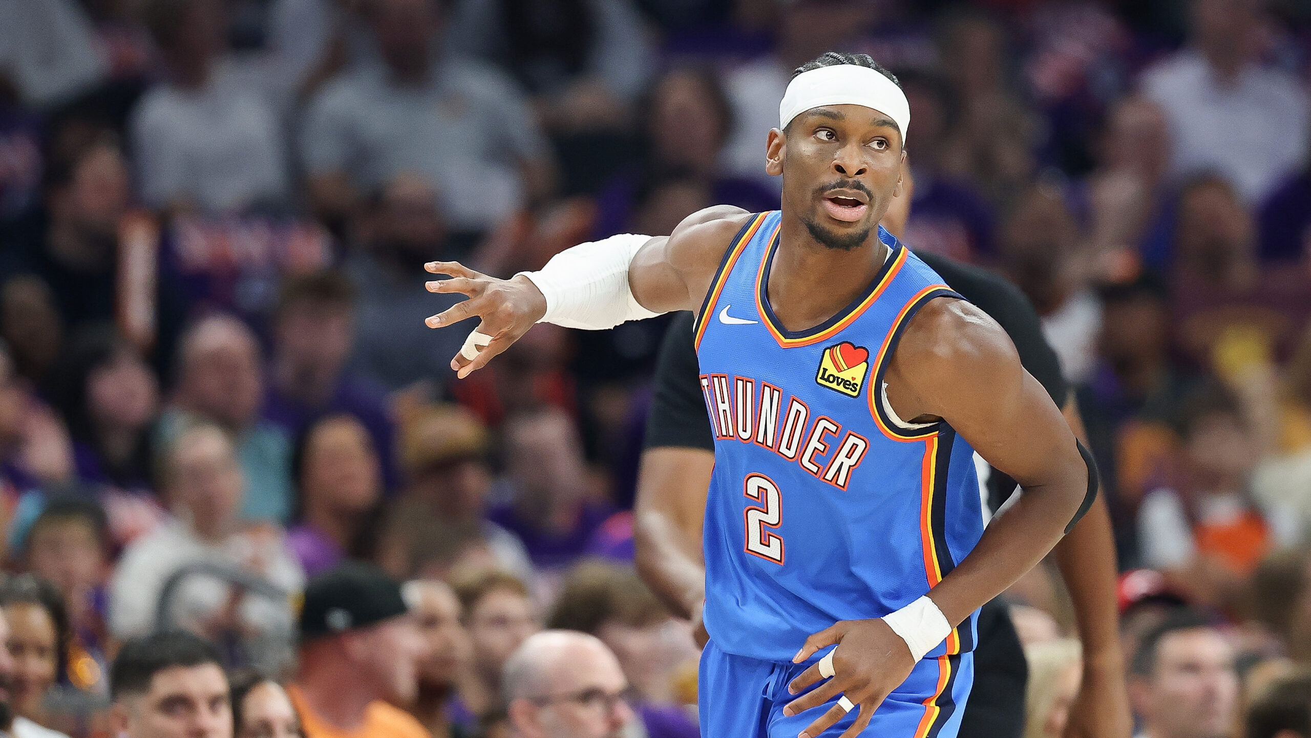 SGA erupts for 42 to propel Thunder to 3-0 series lead