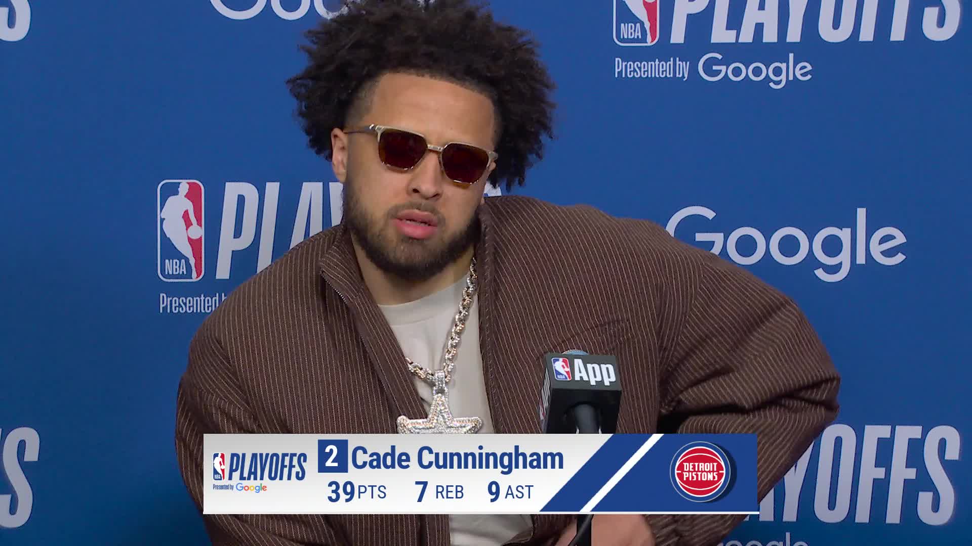 CLE 117, DET 113: Cade Cunningham Postgame Media Availability