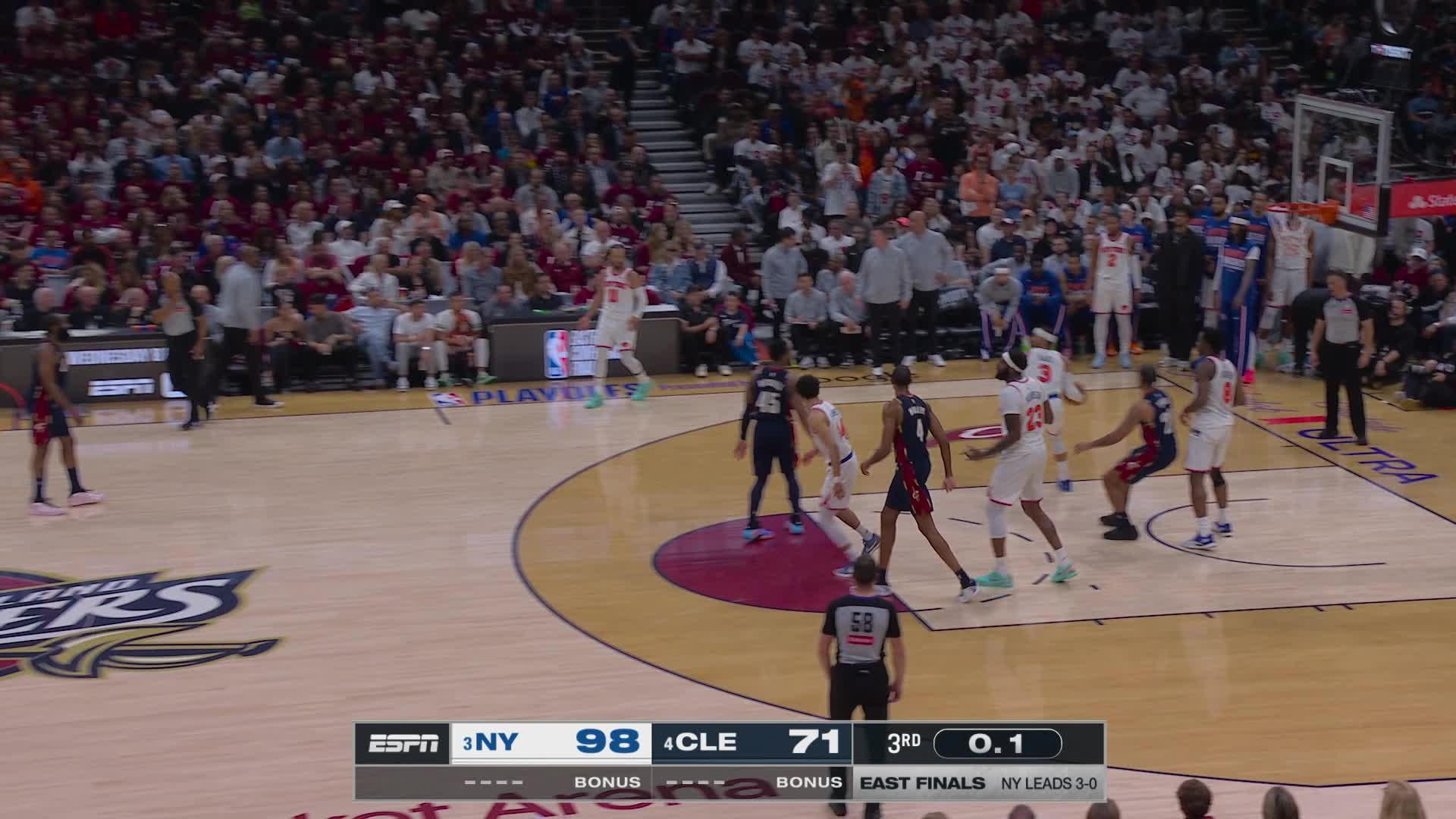 Cleveland Cavaliers vs. New York Knicks - 3rd Quarter Highlights