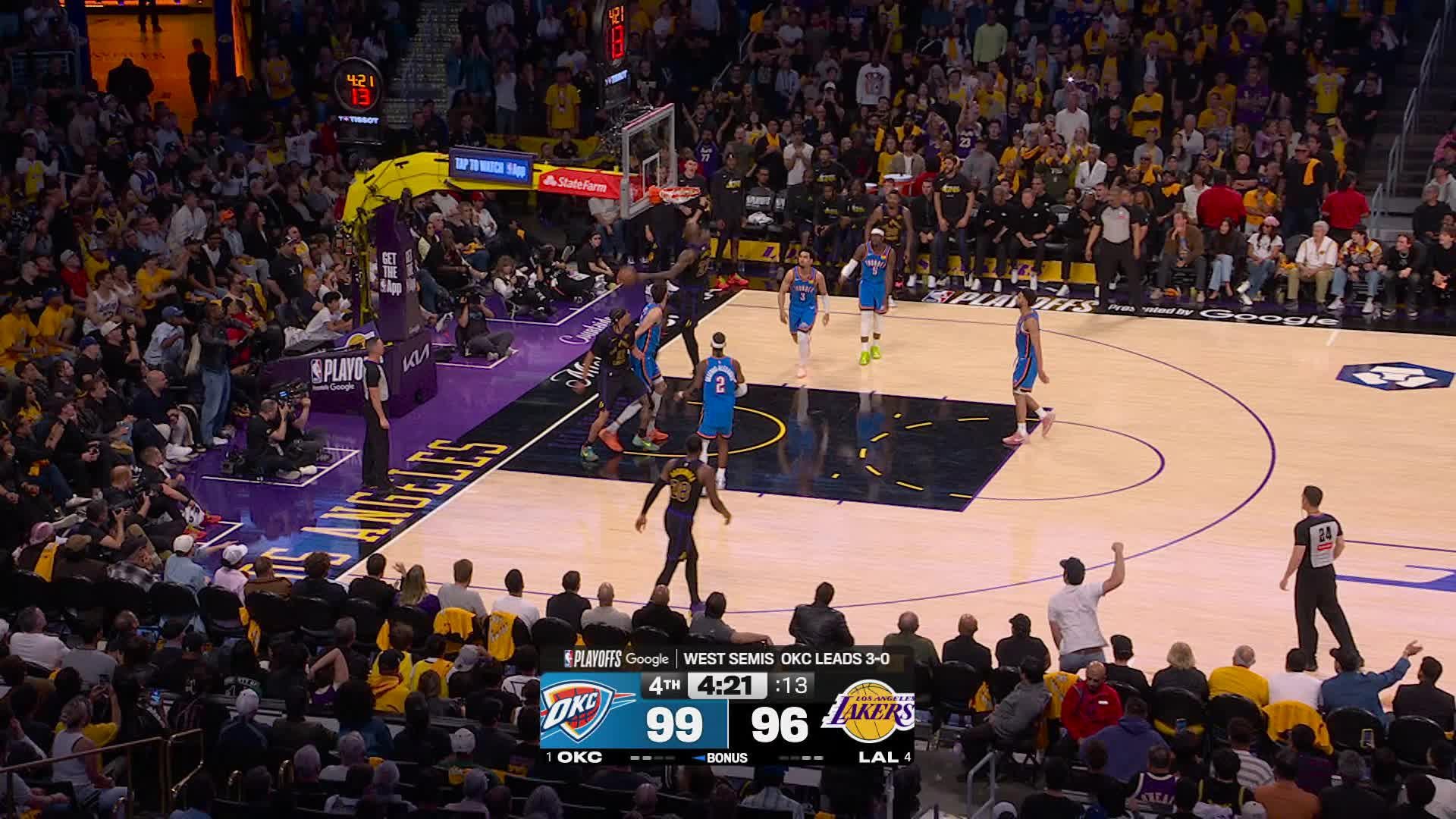 Dunk by LeBron James
