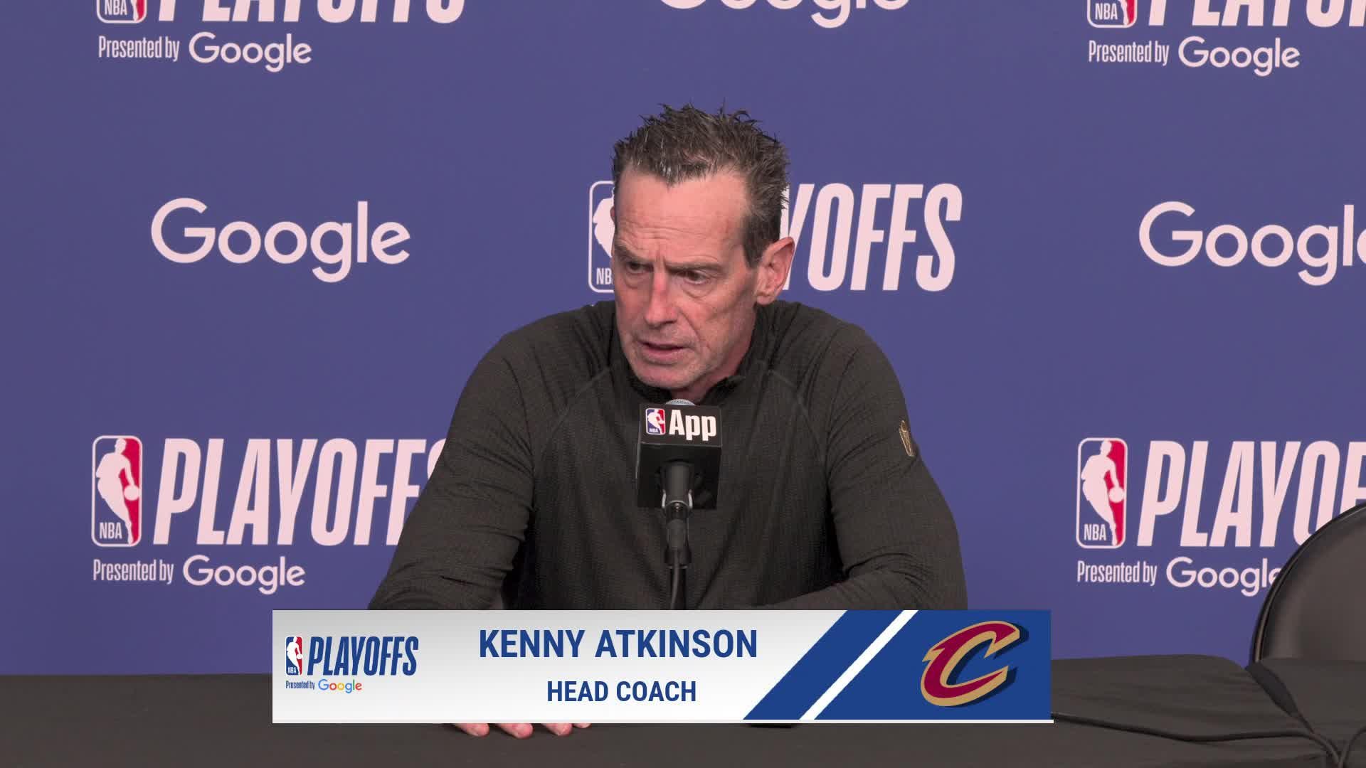 CLE 125, DET 94: Cavaliers coach Kenny Atkinson Postgame Media Availability
