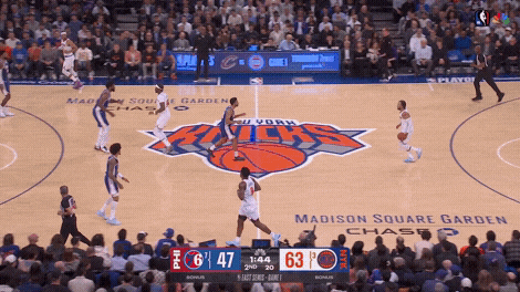 Jalen Brunson screen reject, drive in Game 1