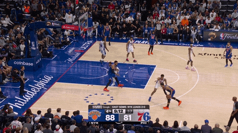 Karl-Anthony Towns post-up miss vs. Paul George