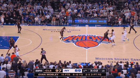 OG Anunoby drive past James Harden
