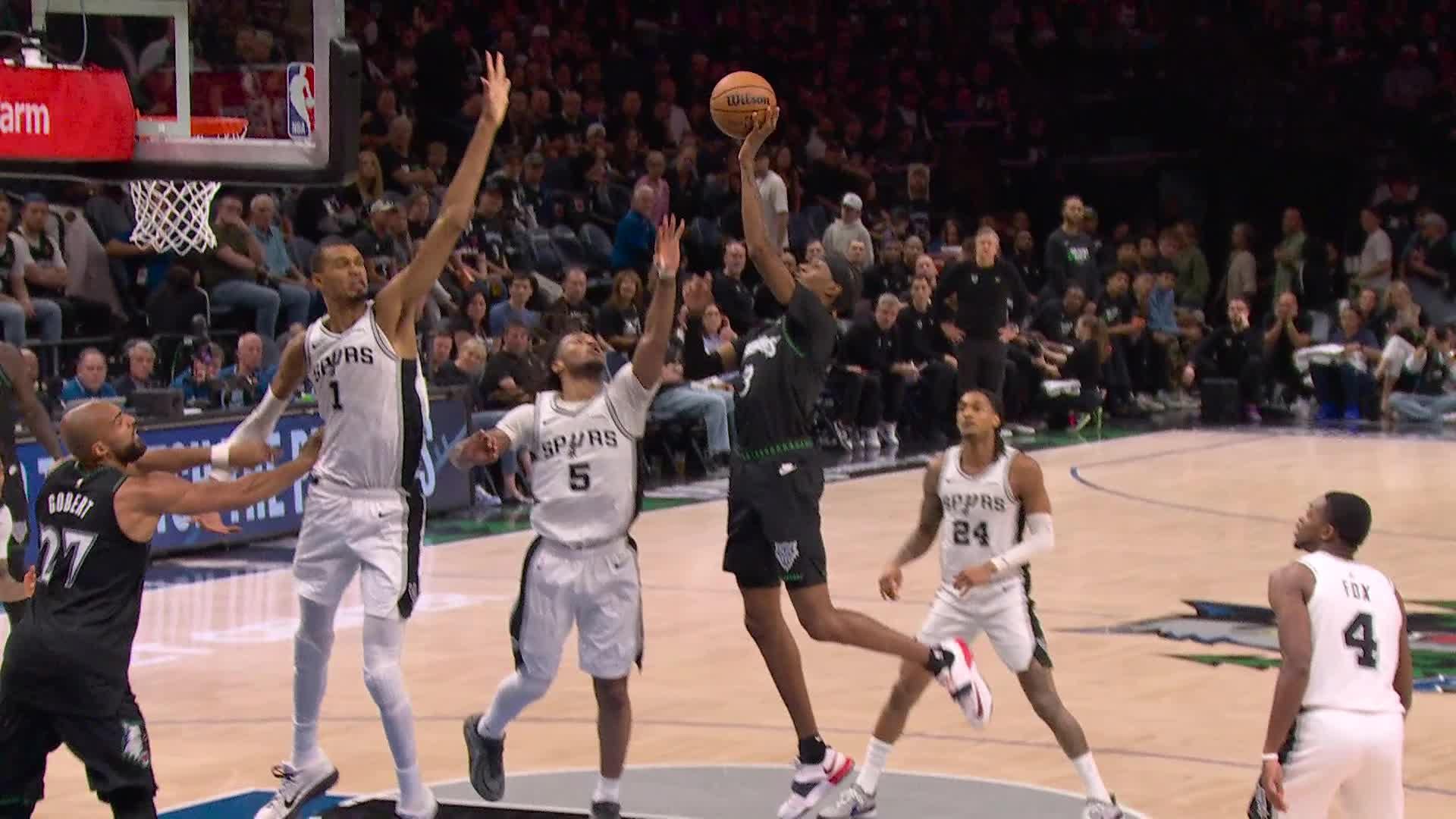 Minnesota Timberwolves vs. San Antonio Spurs - 3rd Quarter Highlights