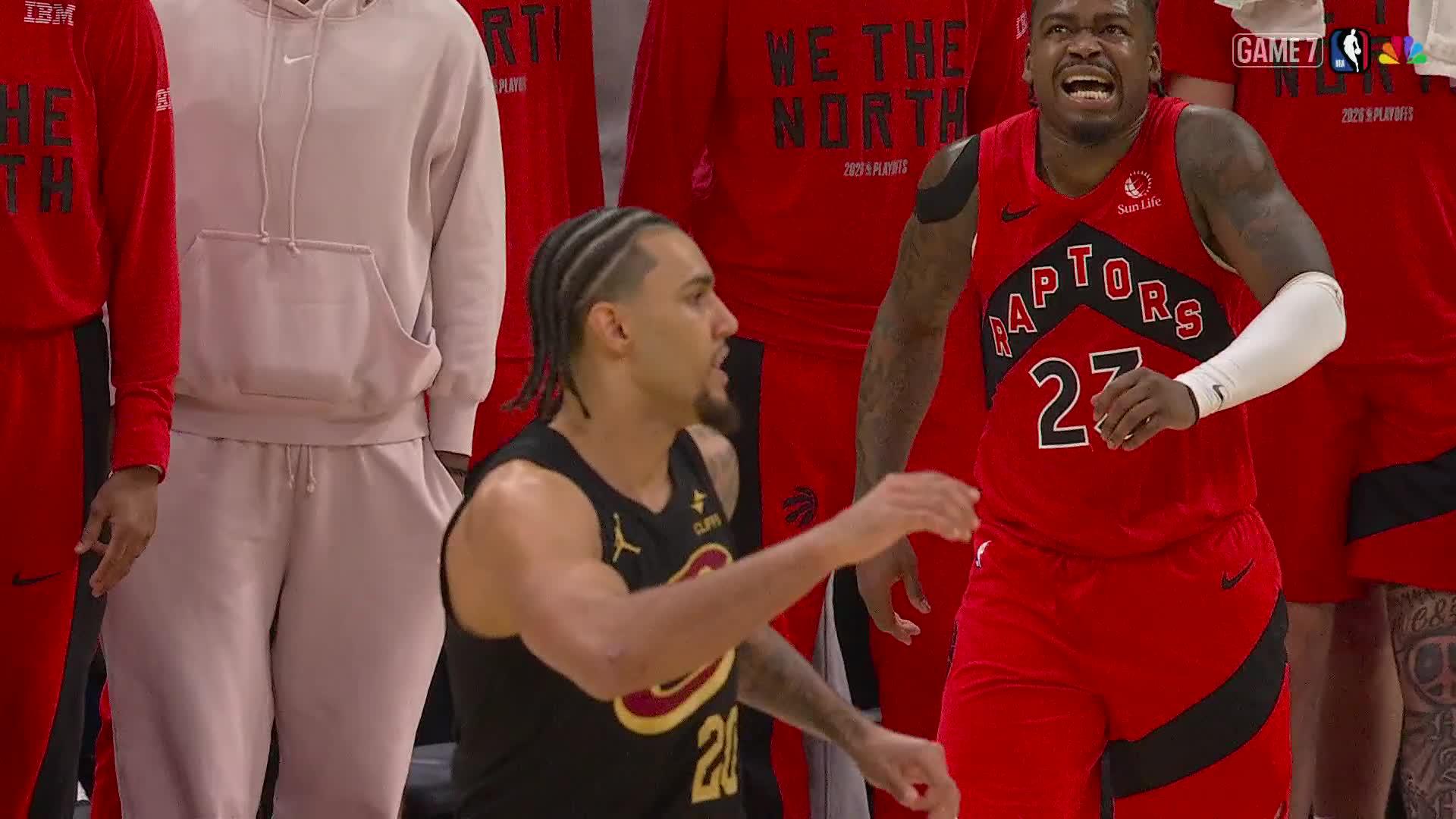 Jaylon Tyson drills the triple