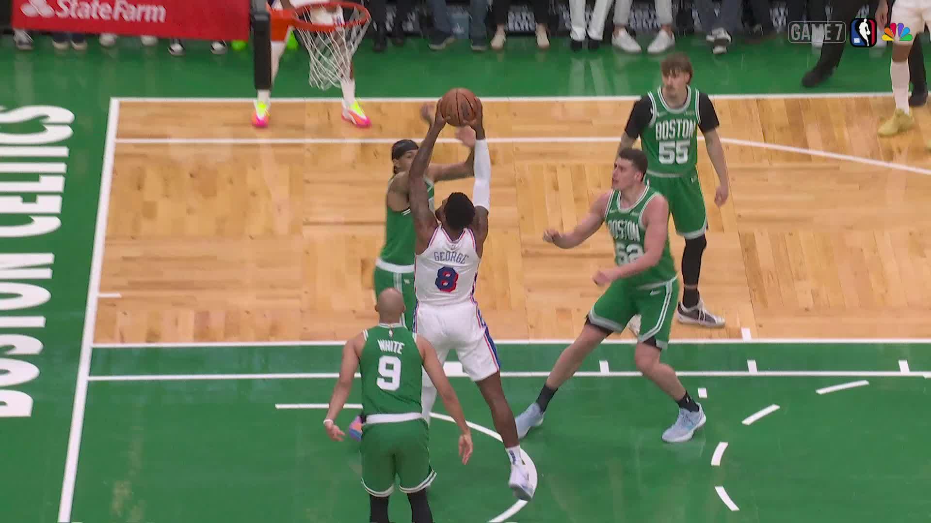 Boston Celtics vs. Philadelphia 76ers - 1st Quarter Highlights