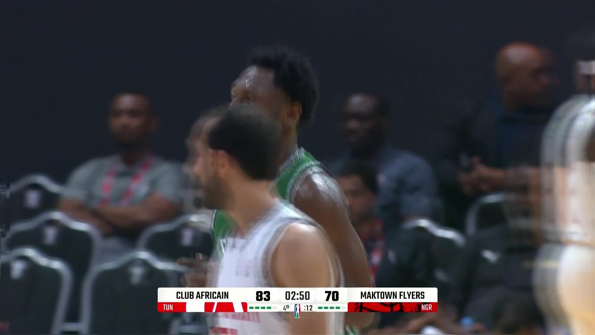 Highlights from Ogbodeje Abah's 17 -Club Africain Tunisia vs. Maktown Flyers Nigeria