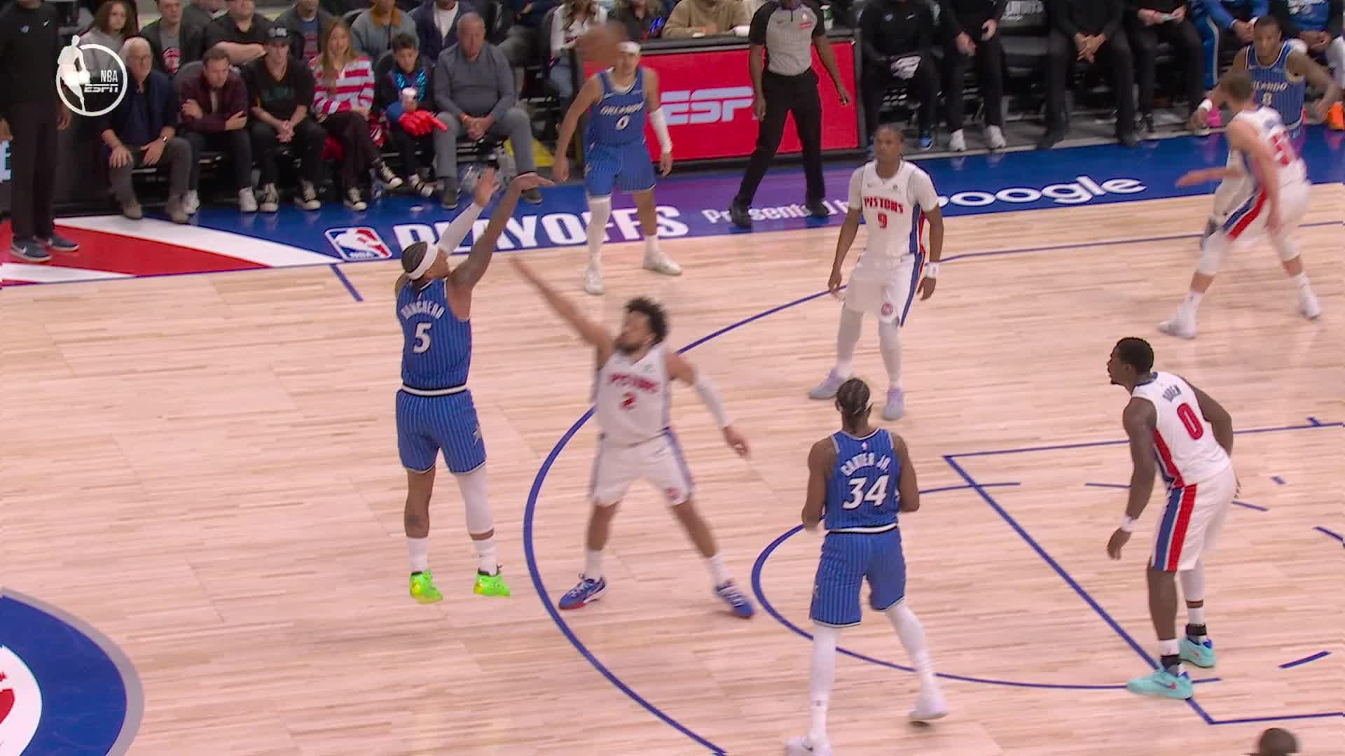Detroit Pistons vs. Orlando Magic - 2nd Quarter Highlights