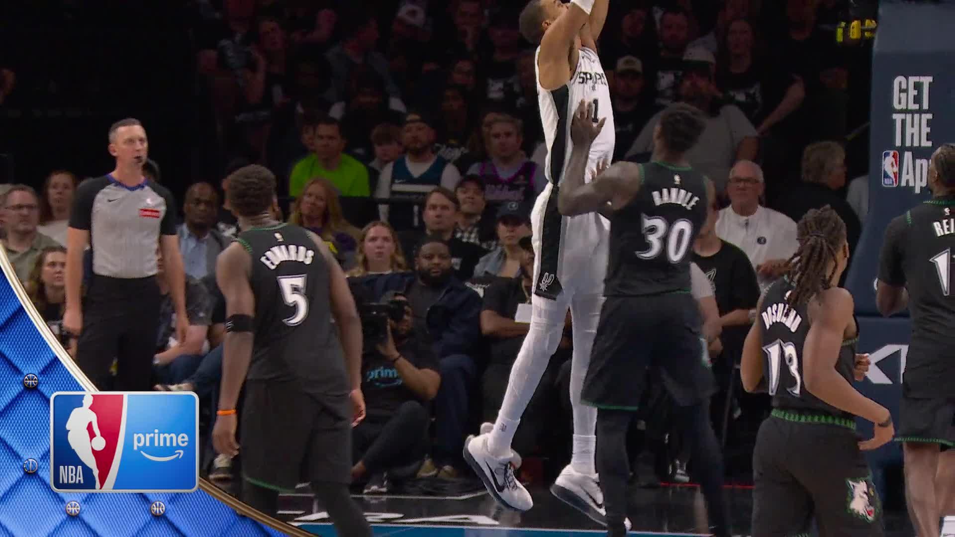 Minnesota Timberwolves vs. San Antonio Spurs - 4th Quarter Highlights