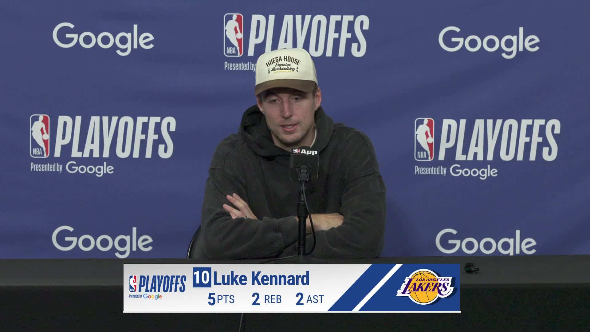 OKC 115, LAL 110: Luke Kennard Postgame Media Availability