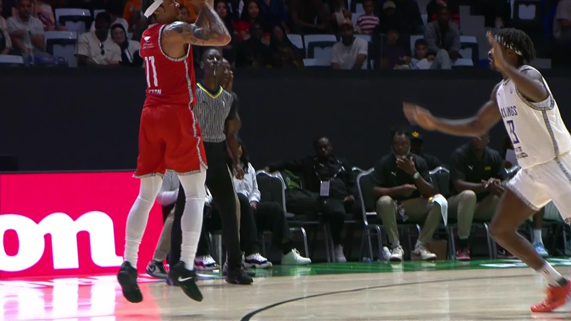 Zachary Matthew Lofton with 8 3-pointers vs. Jca Kings Côte D'ivoire