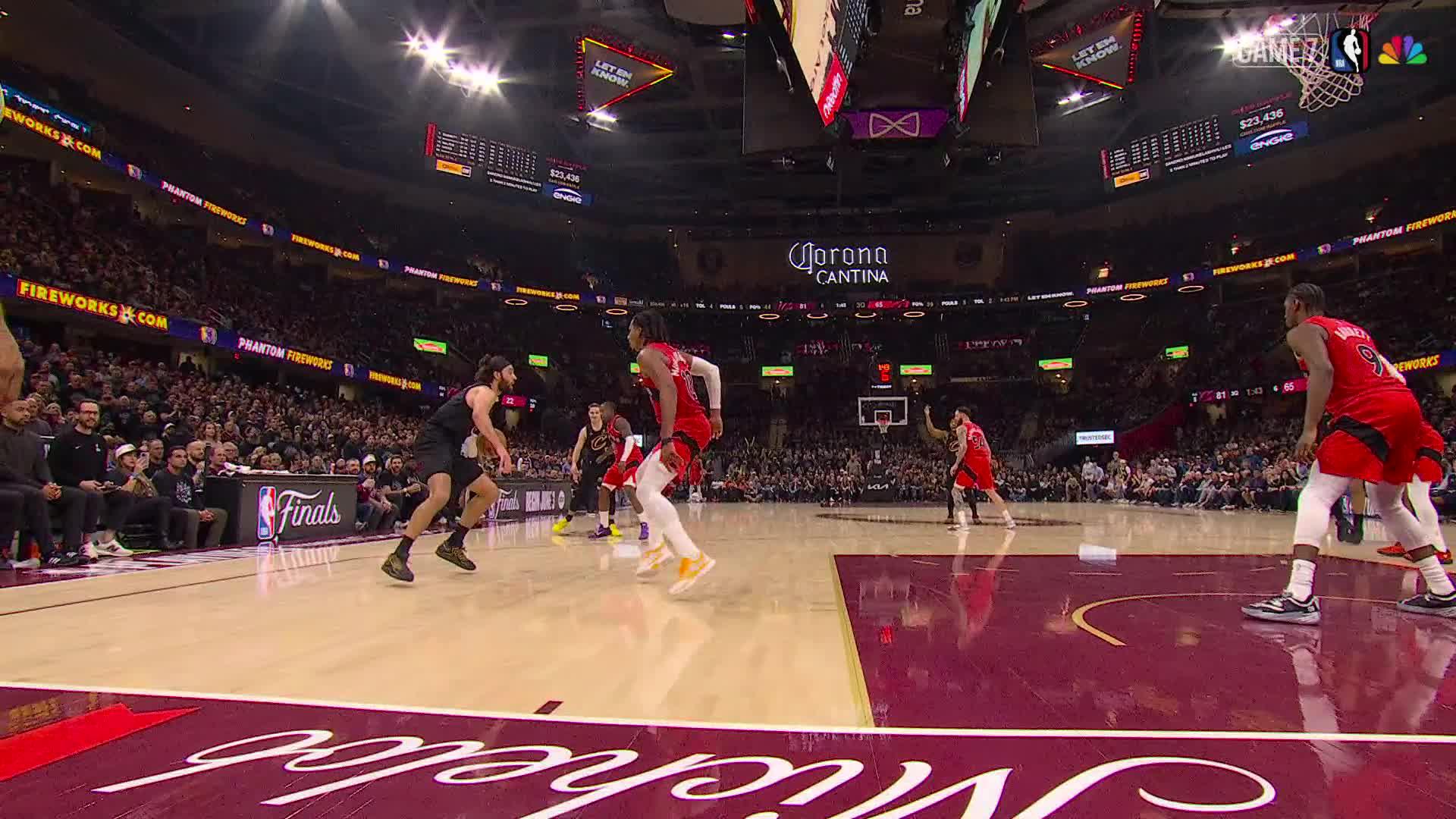 Cleveland Cavaliers vs. Toronto Raptors - 2nd Half Highlights