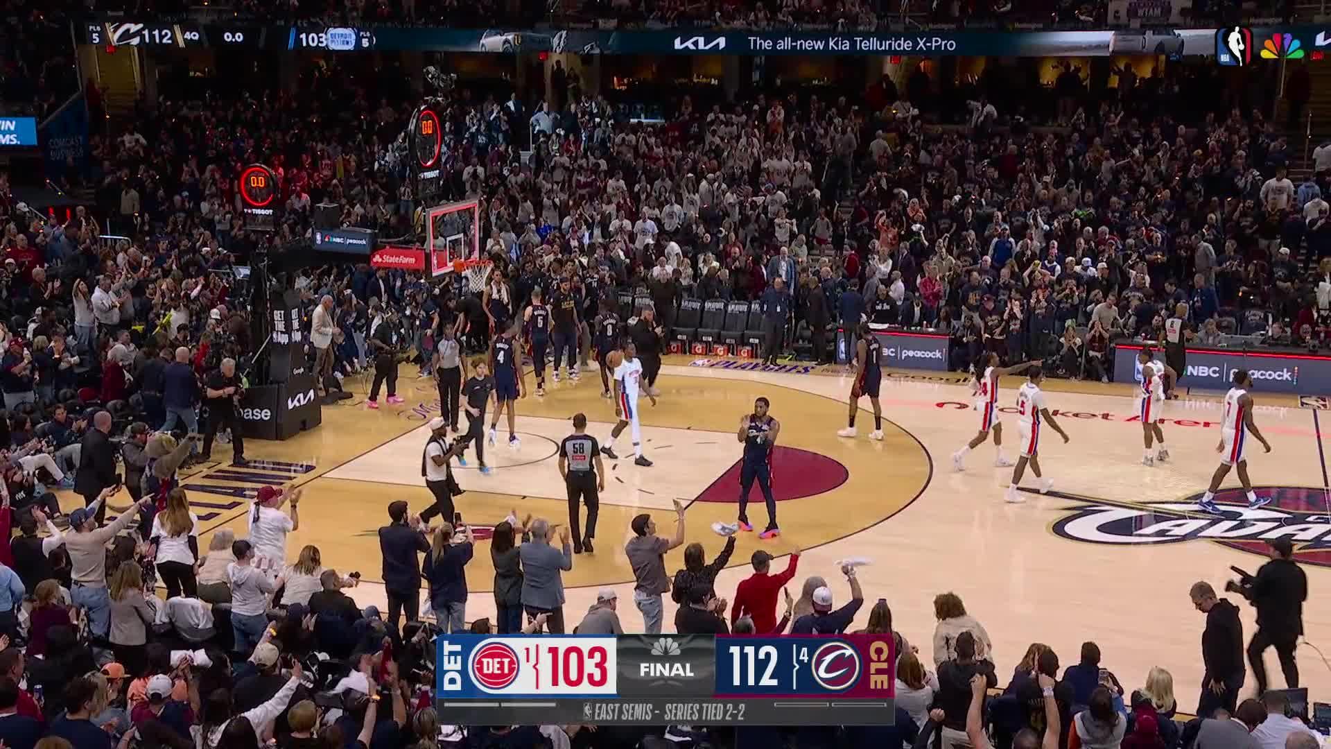 DET vs. CLE Highlights