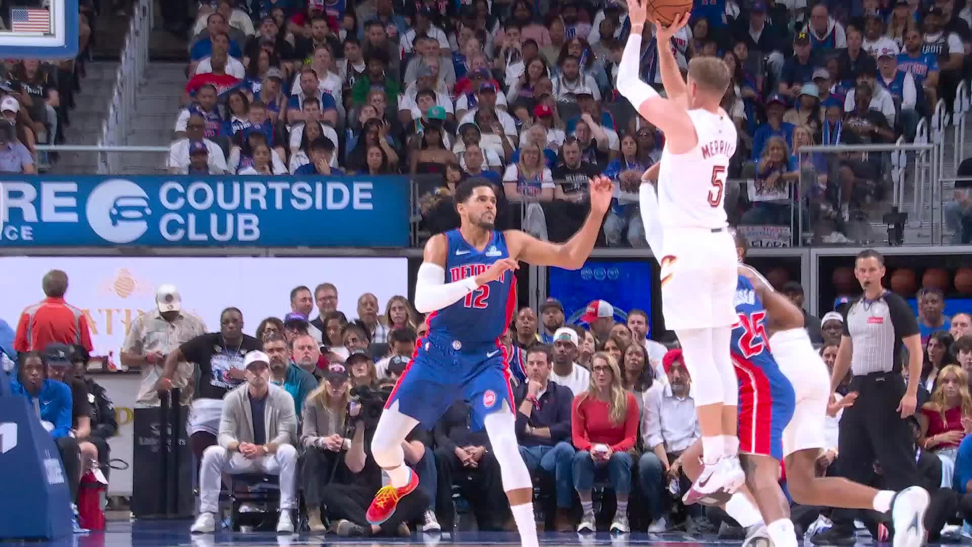 Sam Merrill with the And-1