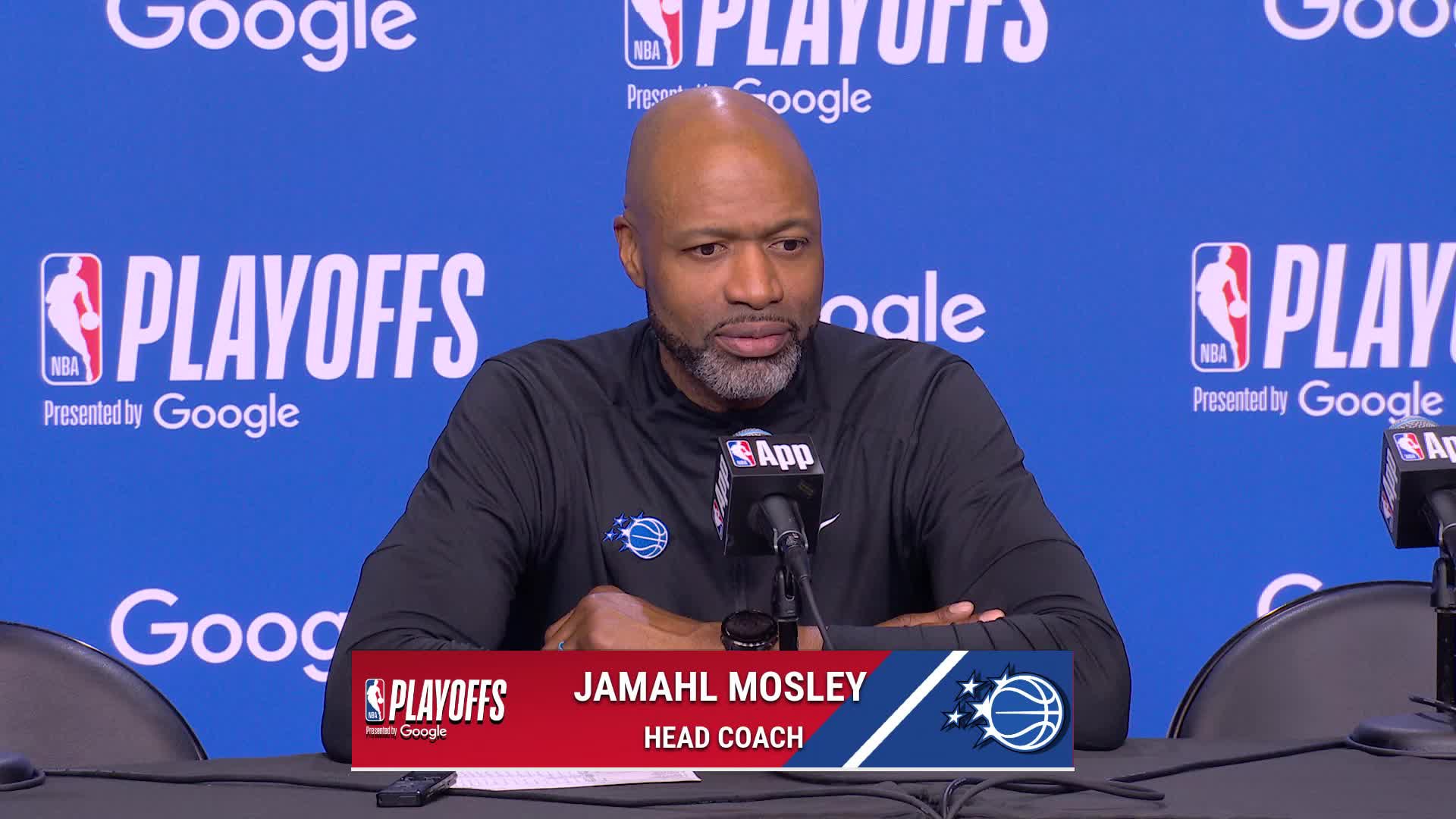 DET 116, ORL 94: Magic coach Jamahl Mosley Postgame Media Availability