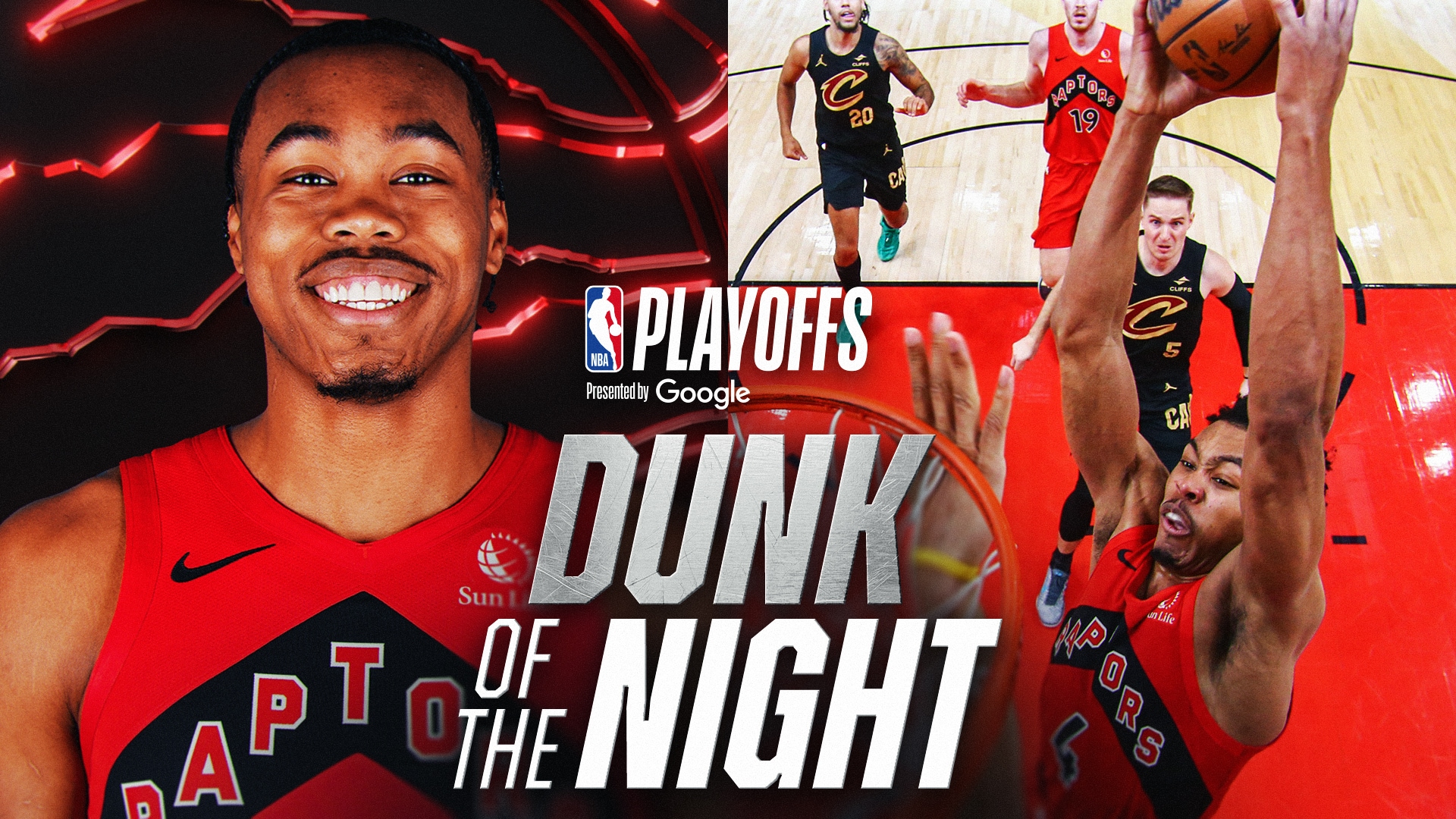 Dunk of the Night: Scottie Barnes - May 1