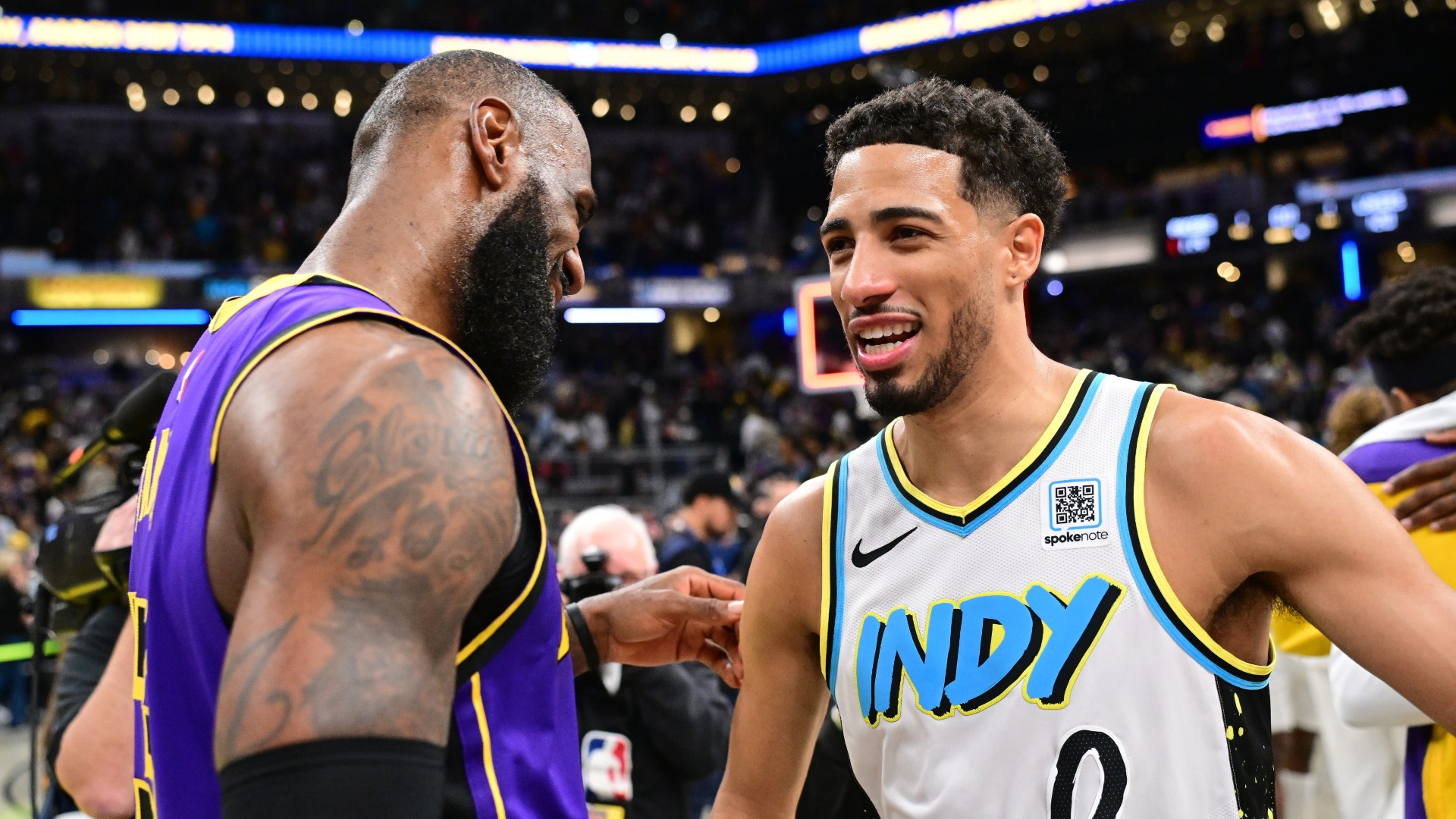 LeBron James to tape live podcast with Tyrese Haliburton at Fanatics Fest