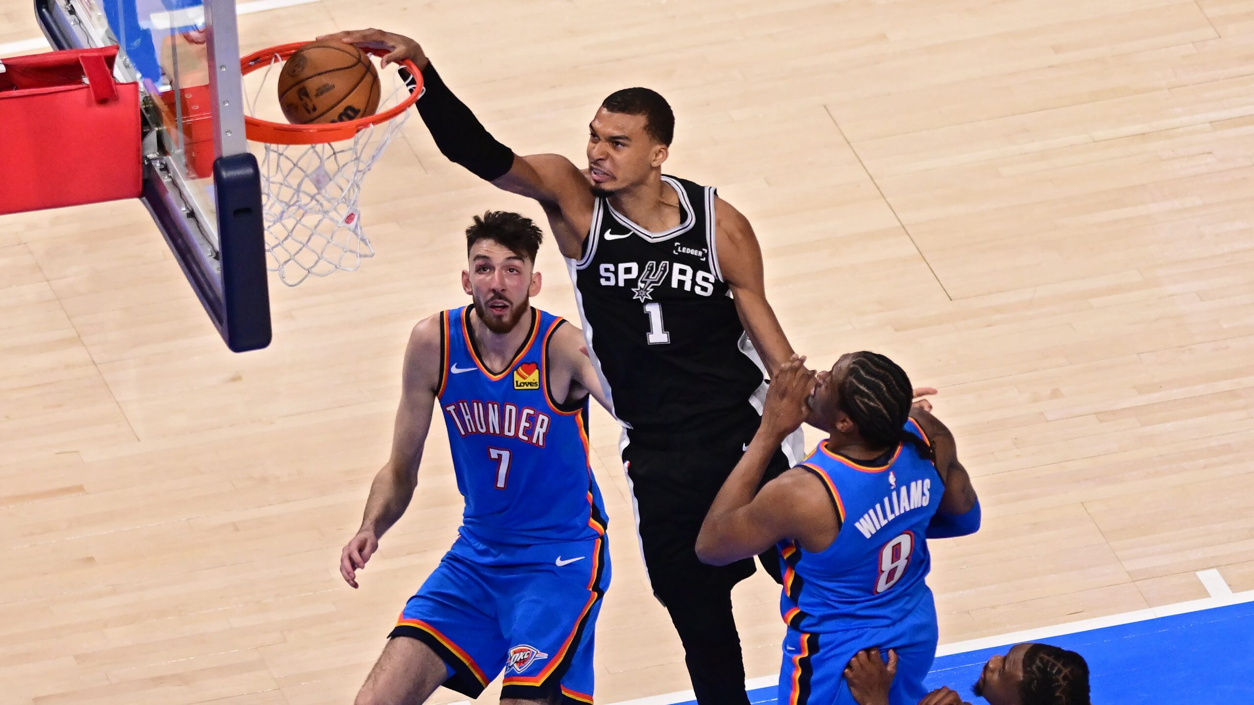 San Antonio Spurs vs Oklahoma City Thunder May 18, 2026 Box Scores | NBA.com San Antonio Spurs vs Oklahoma City Thunder May 18, 2026 Box Scores | NBA.com