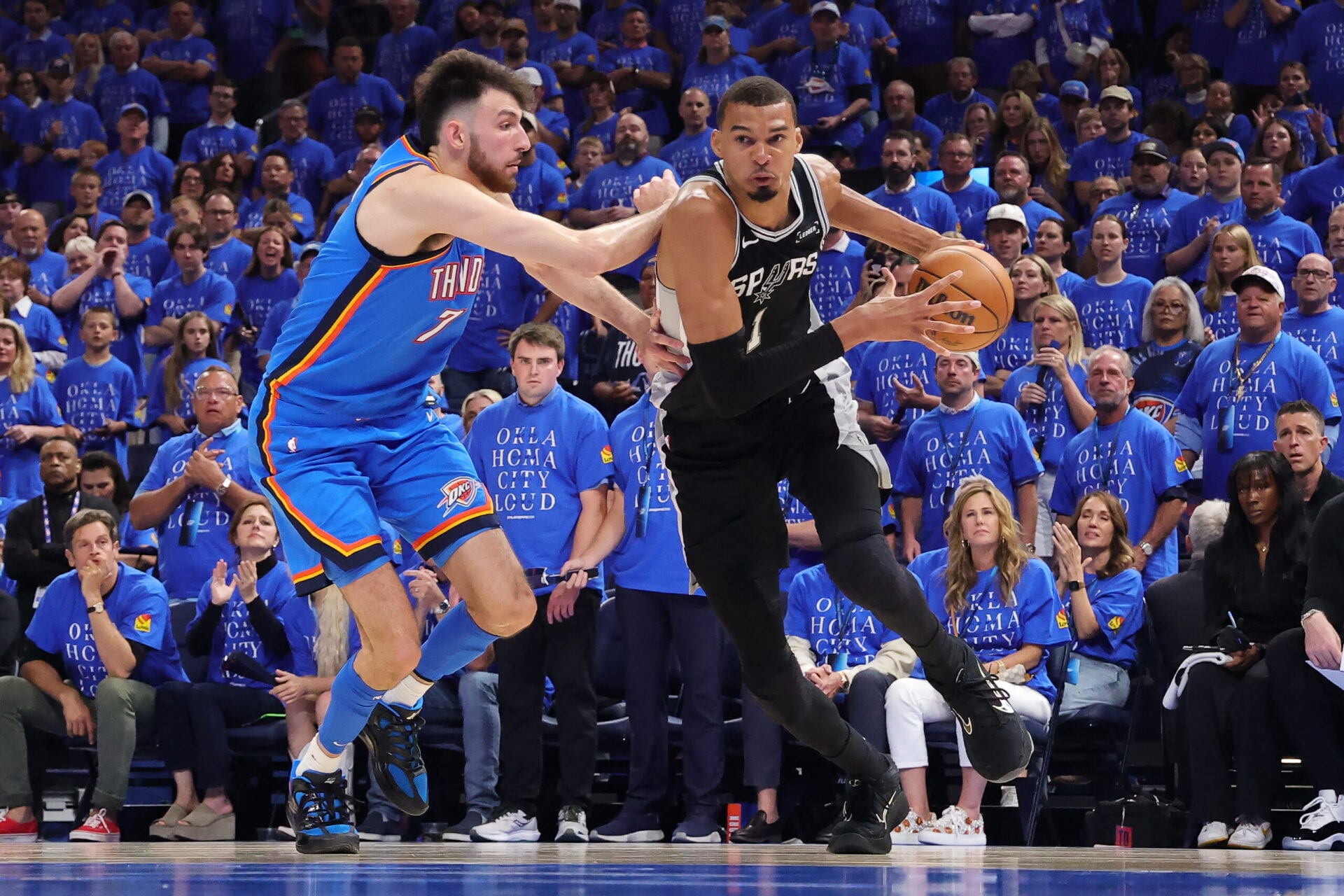 Thunder vs. Spurs has been electric