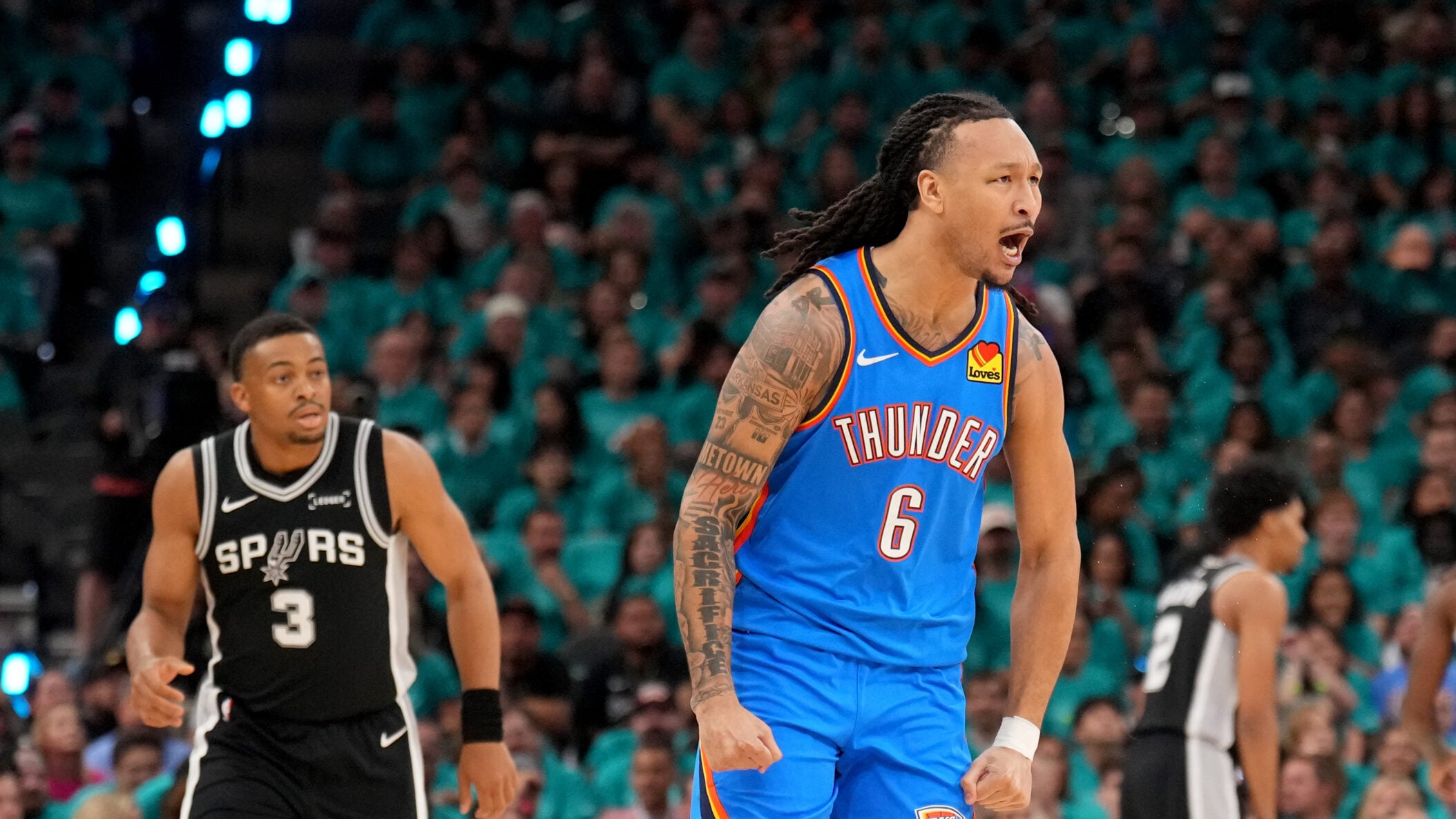 4 takeaways: Thunder bench picks up Shai Gilgeous-Alexander, elevates OKC to Game 3 win