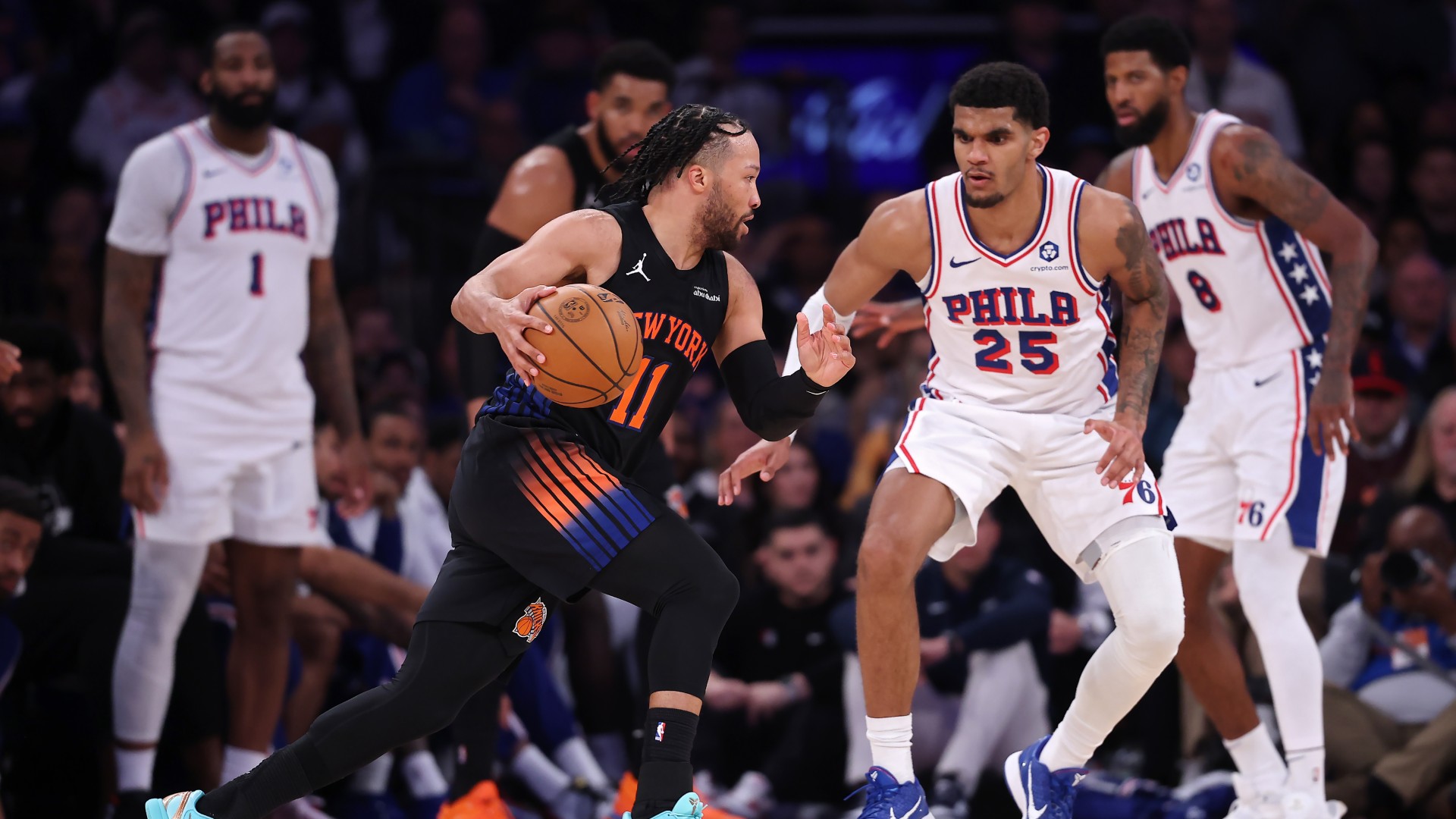Knicks Edge 76ers 108-102 in Game 2 Thriller, Take 2-0 Lead