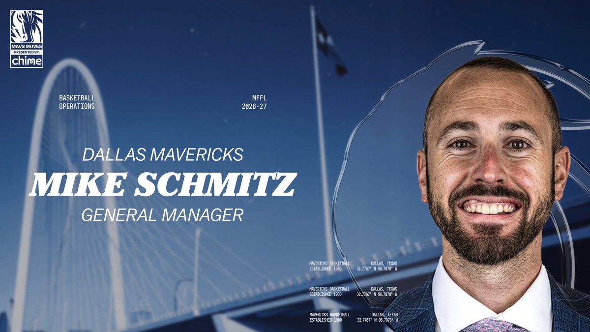 Dallas Mavericks name Mike Schmitz general manager