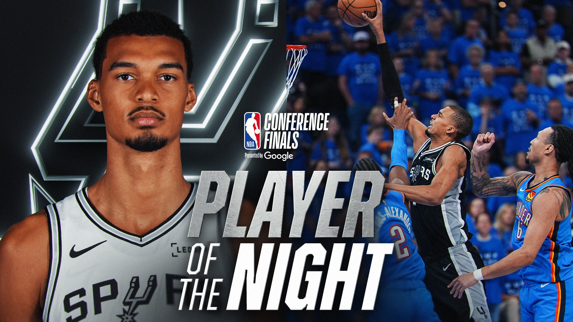 Player of the Night - Victor Wembanyama - May 30