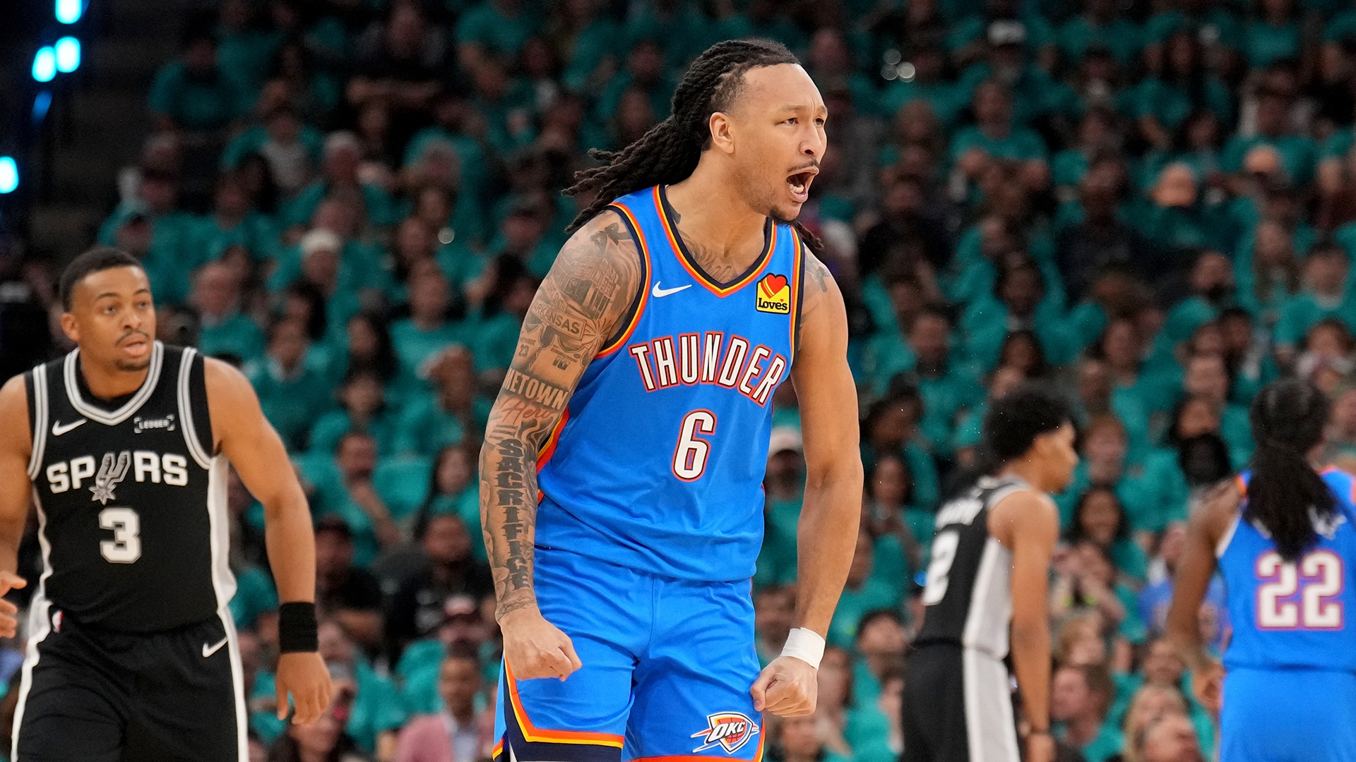 Oklahoma City Thunder bench came up big in Game 3