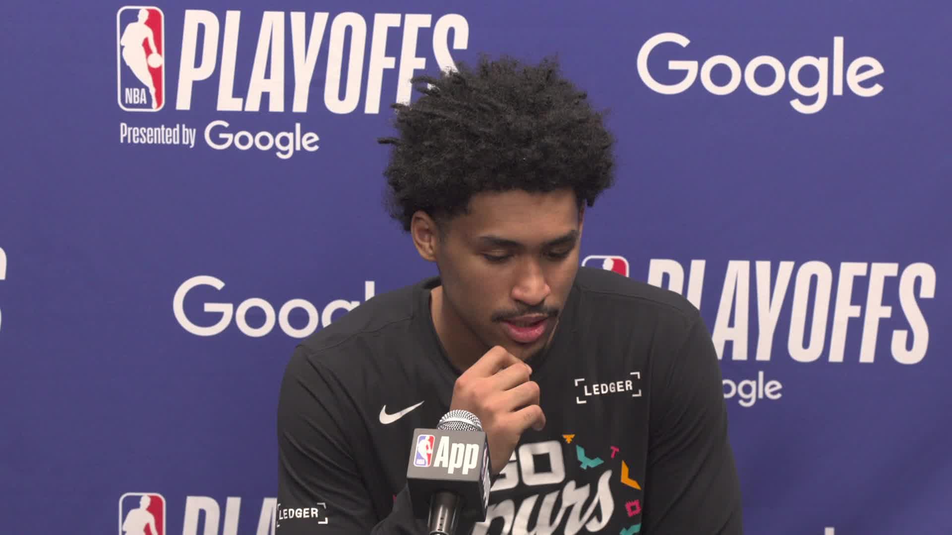 SAS 139, MIN 109: Dylan Harper Postgame Media Availability