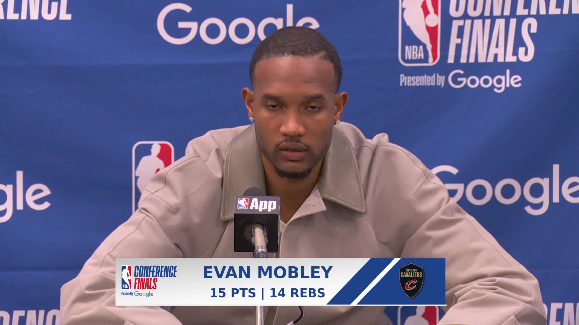NYK 115, CLE 104: Evan Mobley Postgame Media Availability