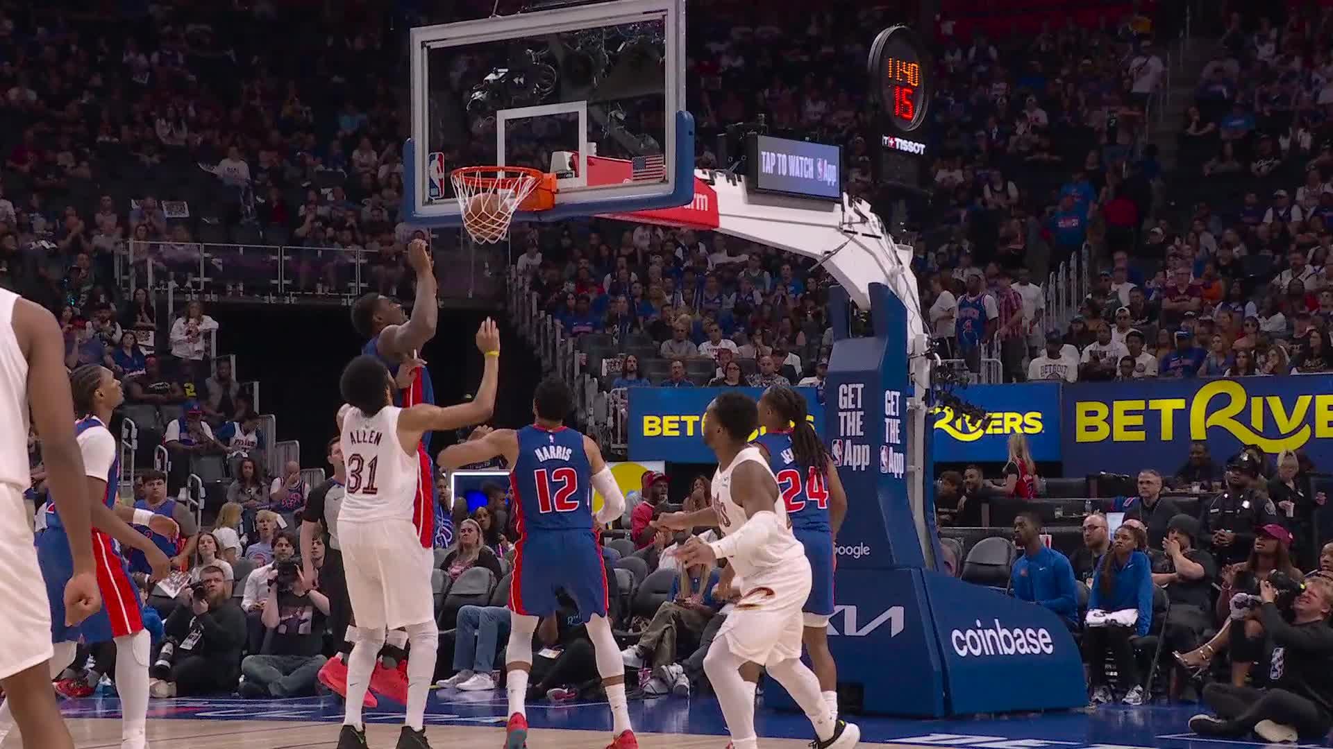 Donovan Mitchell with 26 Points vs. Detroit Pistons