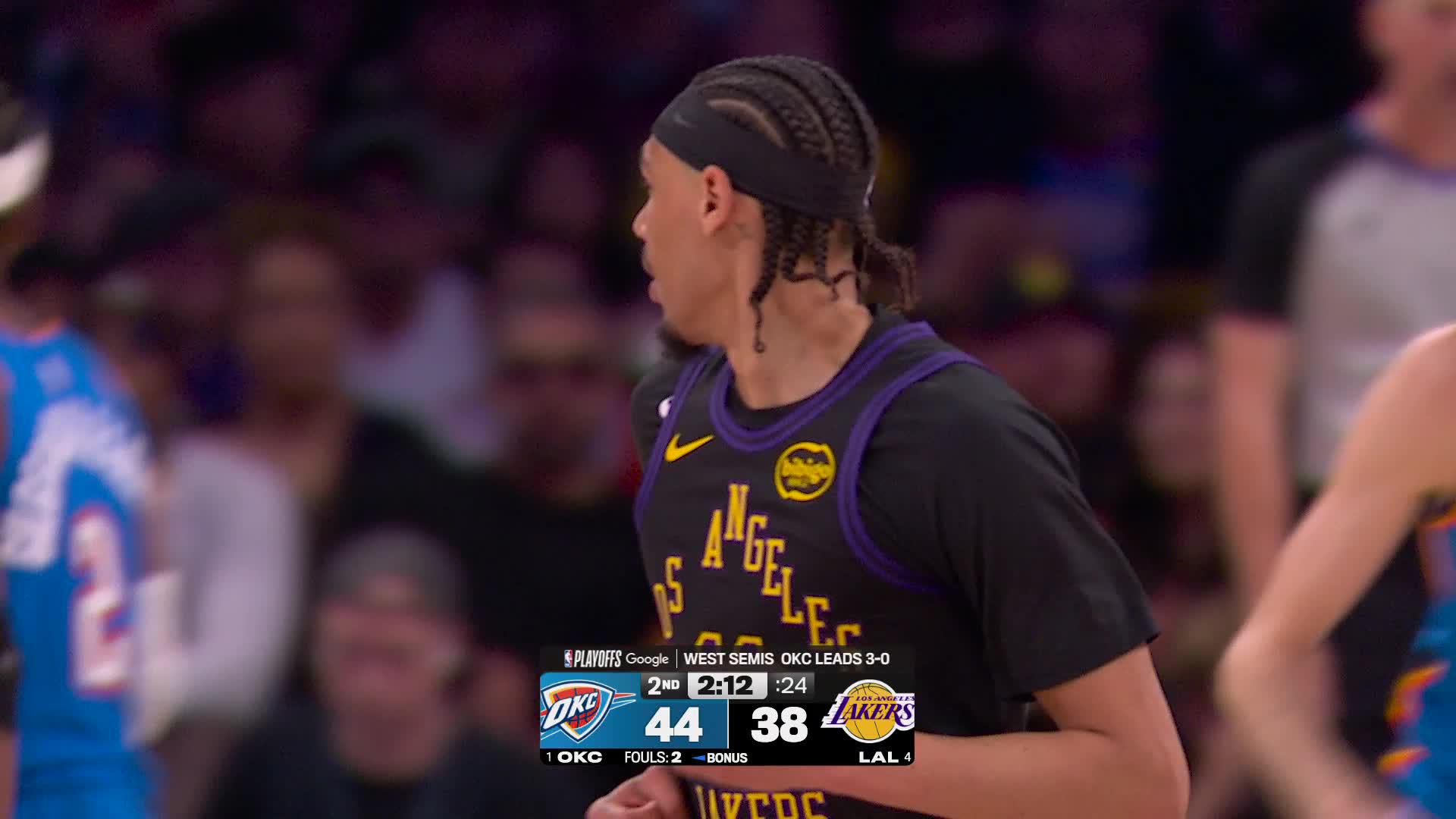Jaxson Hayes with the slam