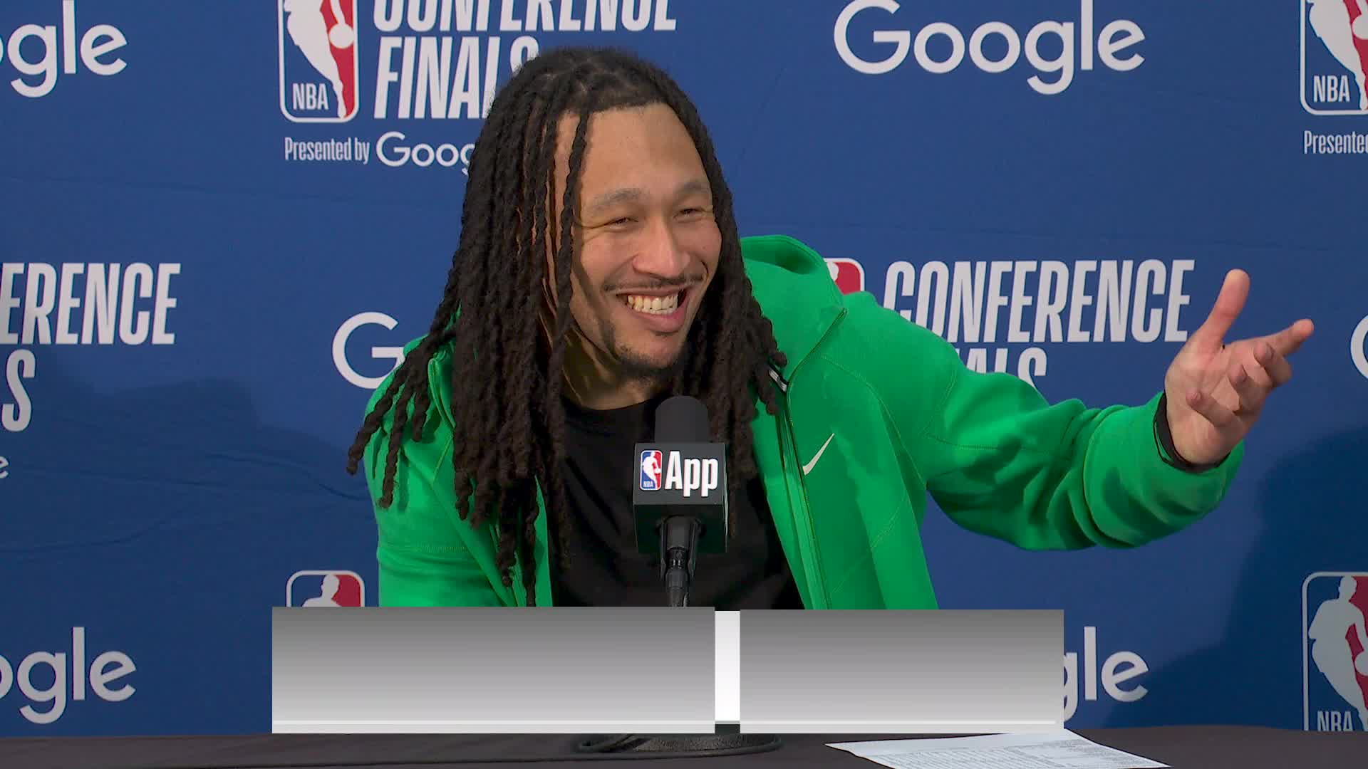 OKC 123, SAS 108: Jaylin Williams Postgame Media Availability