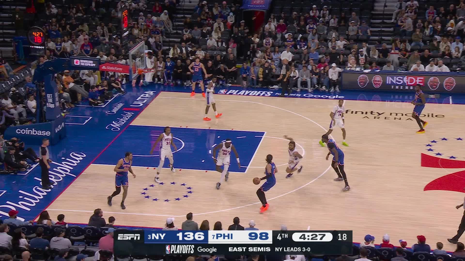 Dalen Terry ascends for the slam!