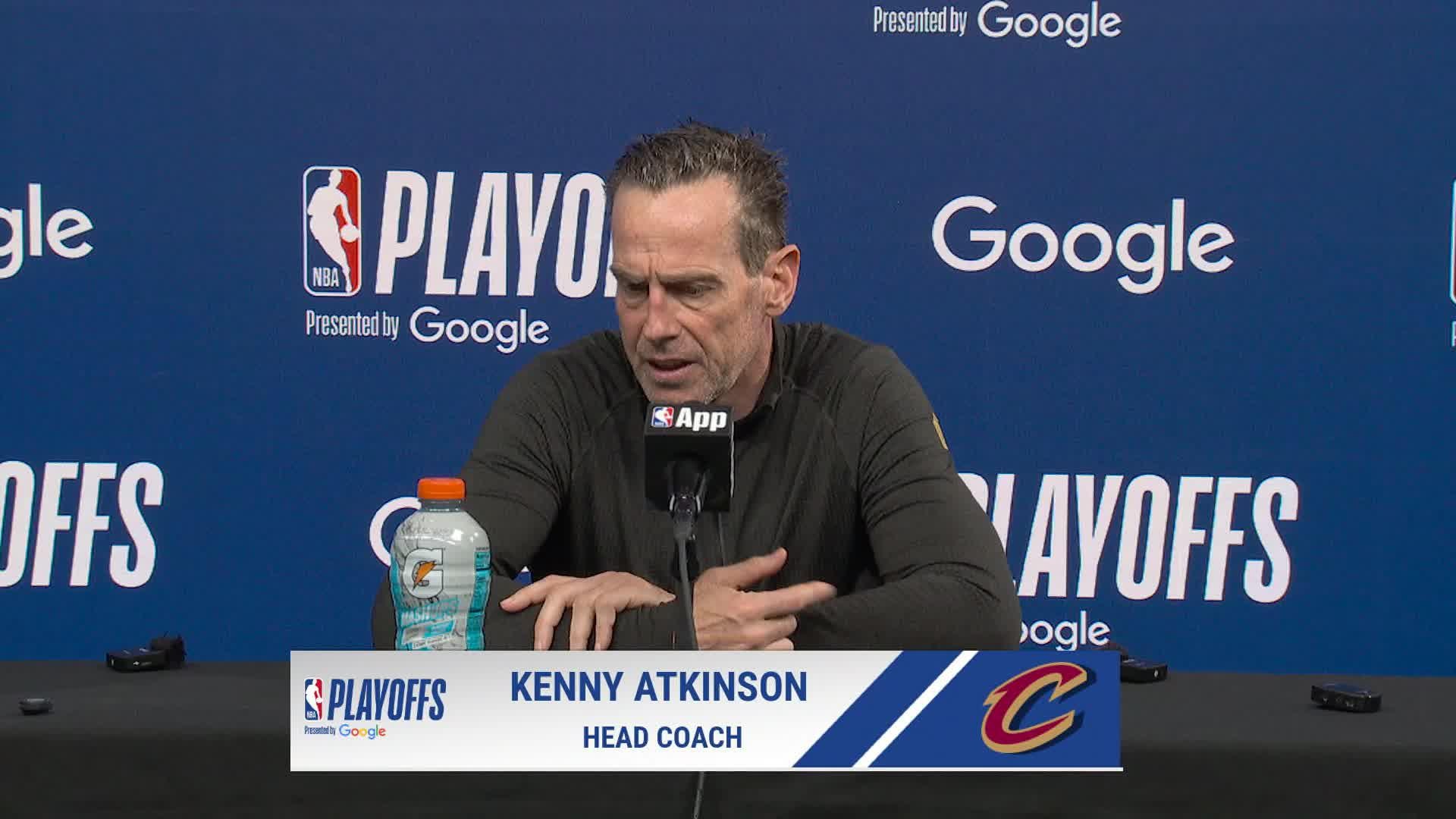 CLE 112, DET 103: Cavaliers coach Kenny Atkinson Postgame Media Availability