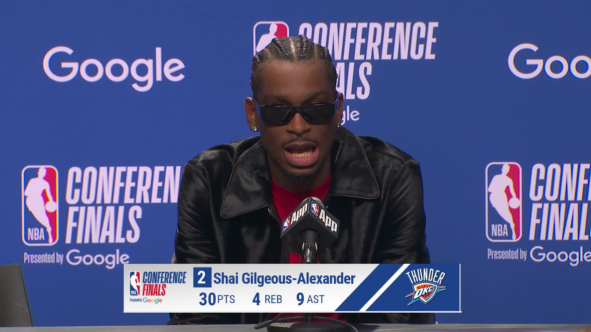 OKC 122, SAS 113: Shai Gilgeous-Alexander Postgame Media Availability