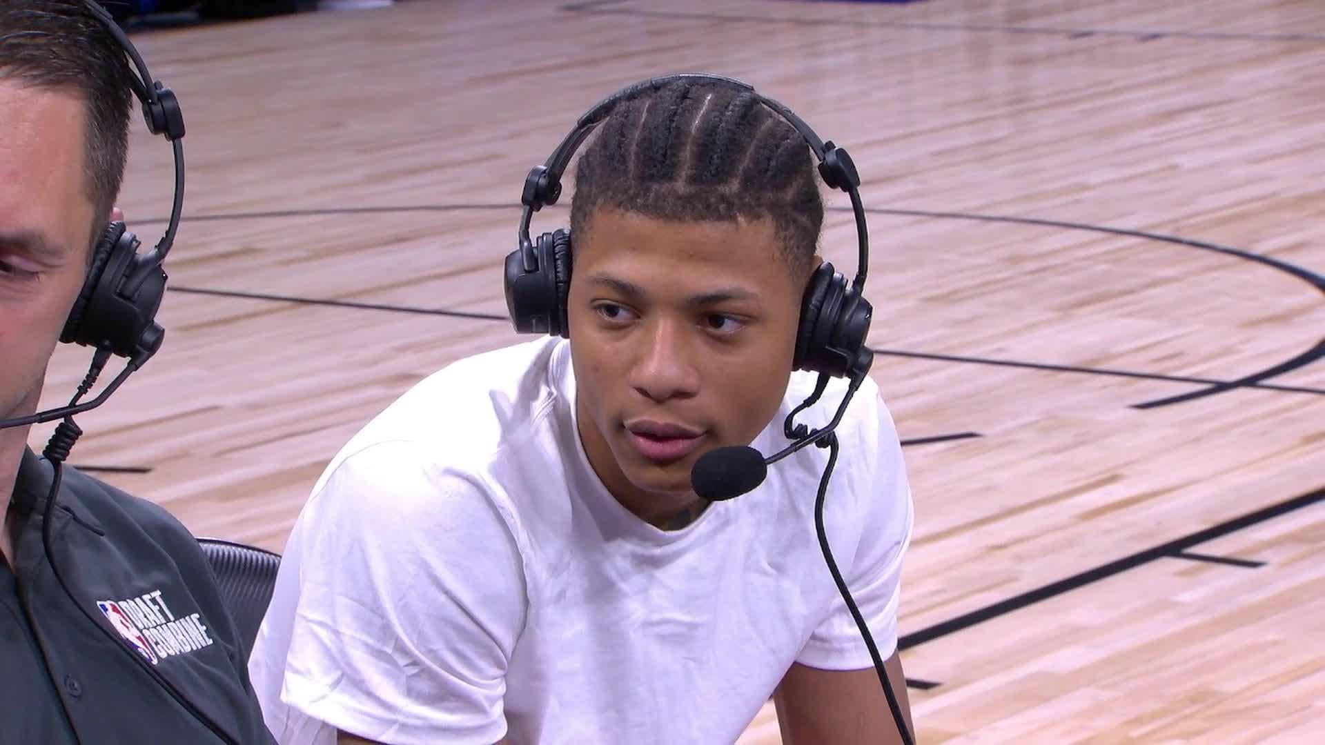 Jeremiah Fears joins AWS NBA Draft Combine broadcast