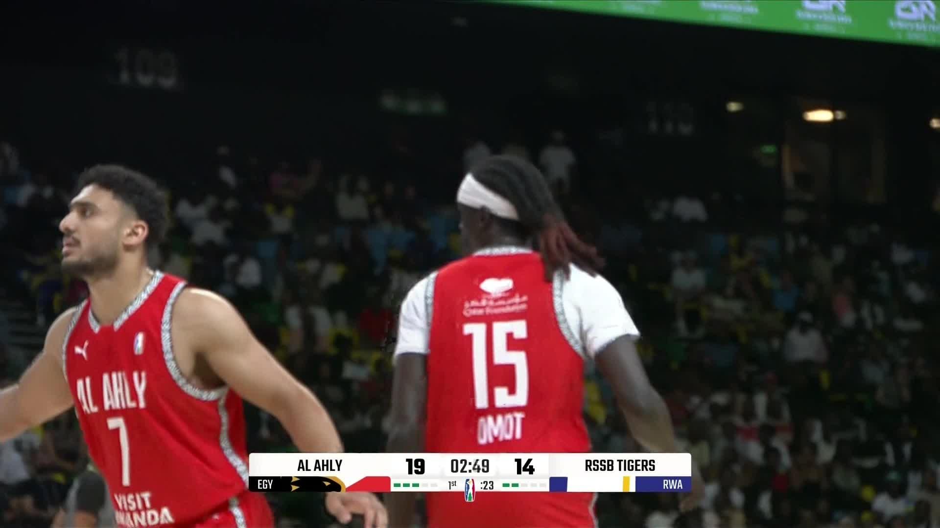 Highlights from Anunwa Omot's 16 -Al Ahly Sporting Club vs. Rssb Tigers Rwanda