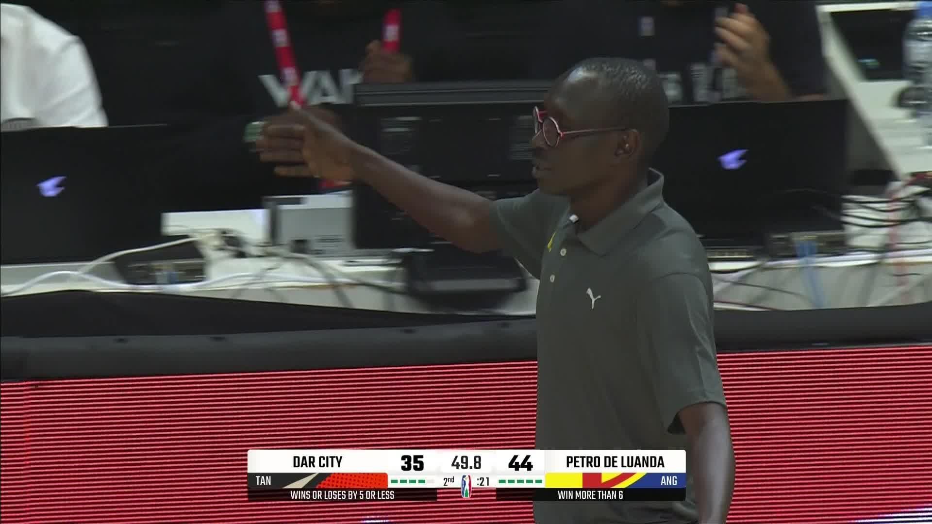 Highlights from Chasson Jermar Randle's 20 -Dar City Tanzania vs. Angola Petro de Luanda
