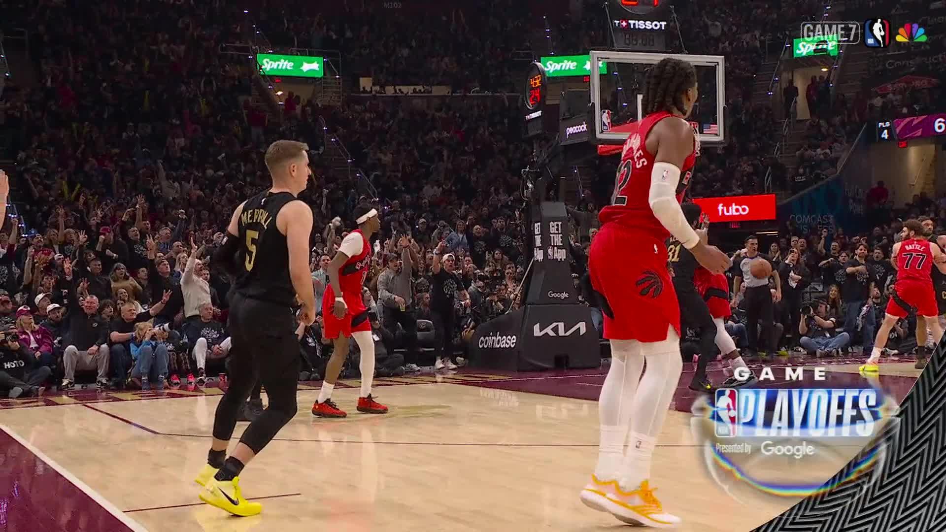 Sam Merrill connects from behind the arc