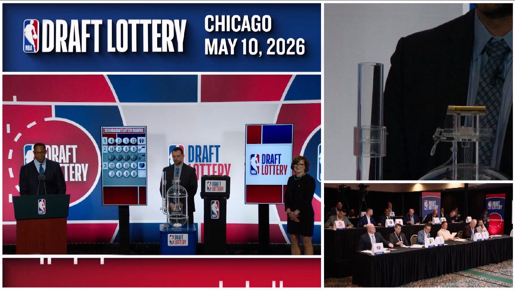 2026 Draft Lottery: Watch the full drawing