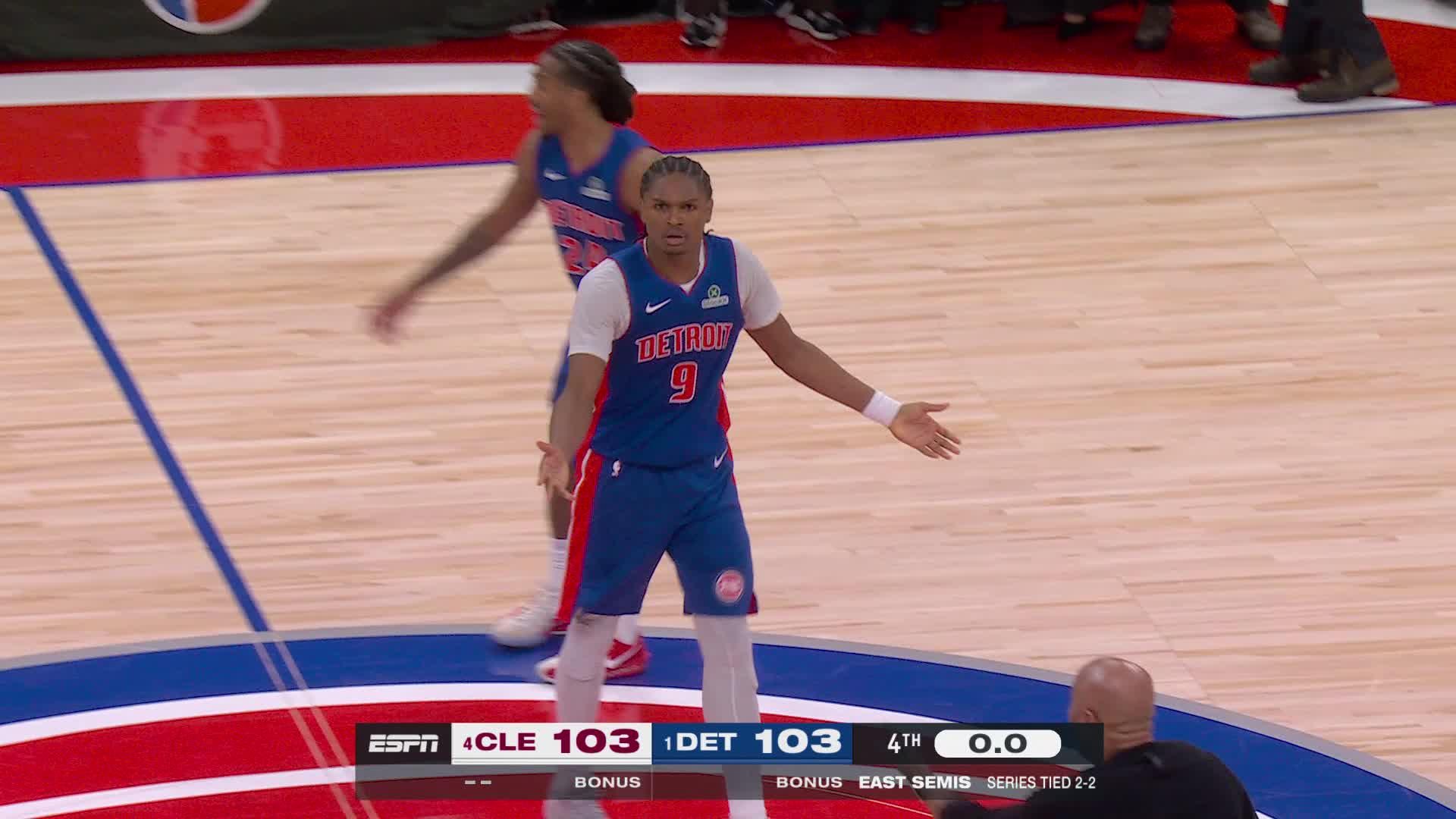 CLE vs. DET Highlights