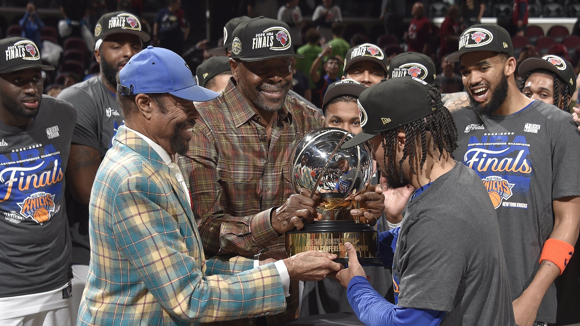 Knicks legends revel in team's 2026 Finals run