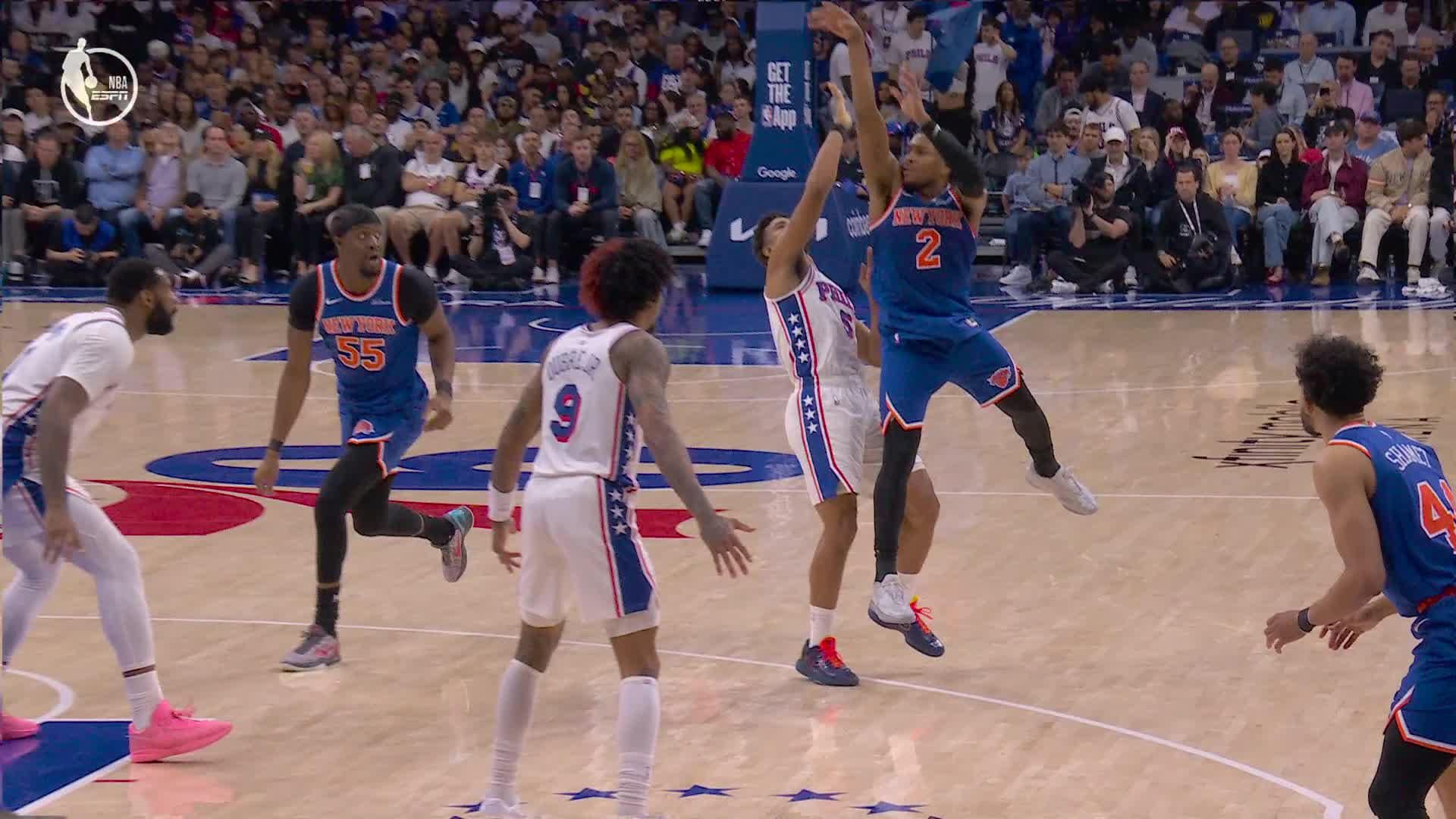 Miles McBride gets the And-1