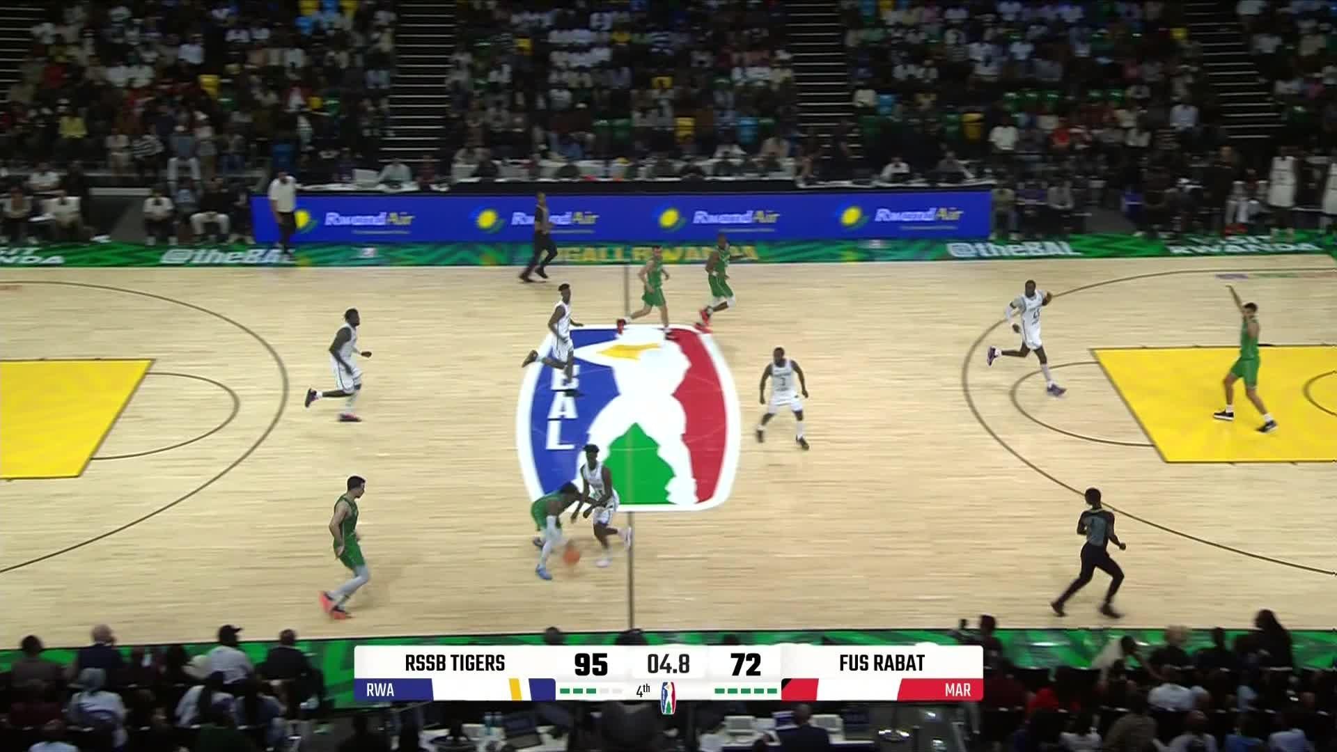 Rssb Tigers Rwanda vs. Fath Union Sports De Rabat - Game Highlights