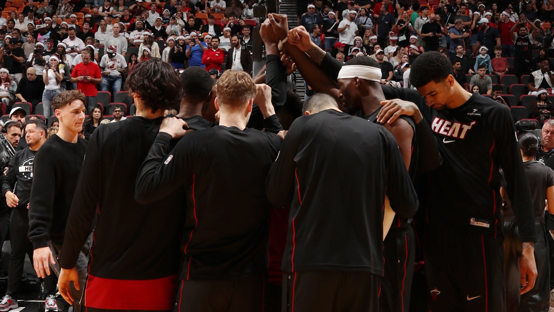 Heat stand with Pimental during his health journey