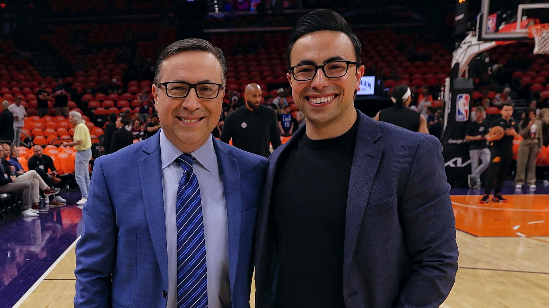 Ian Eagle, Noah Eagle strengthen father-son relationship as NBA broadcasters